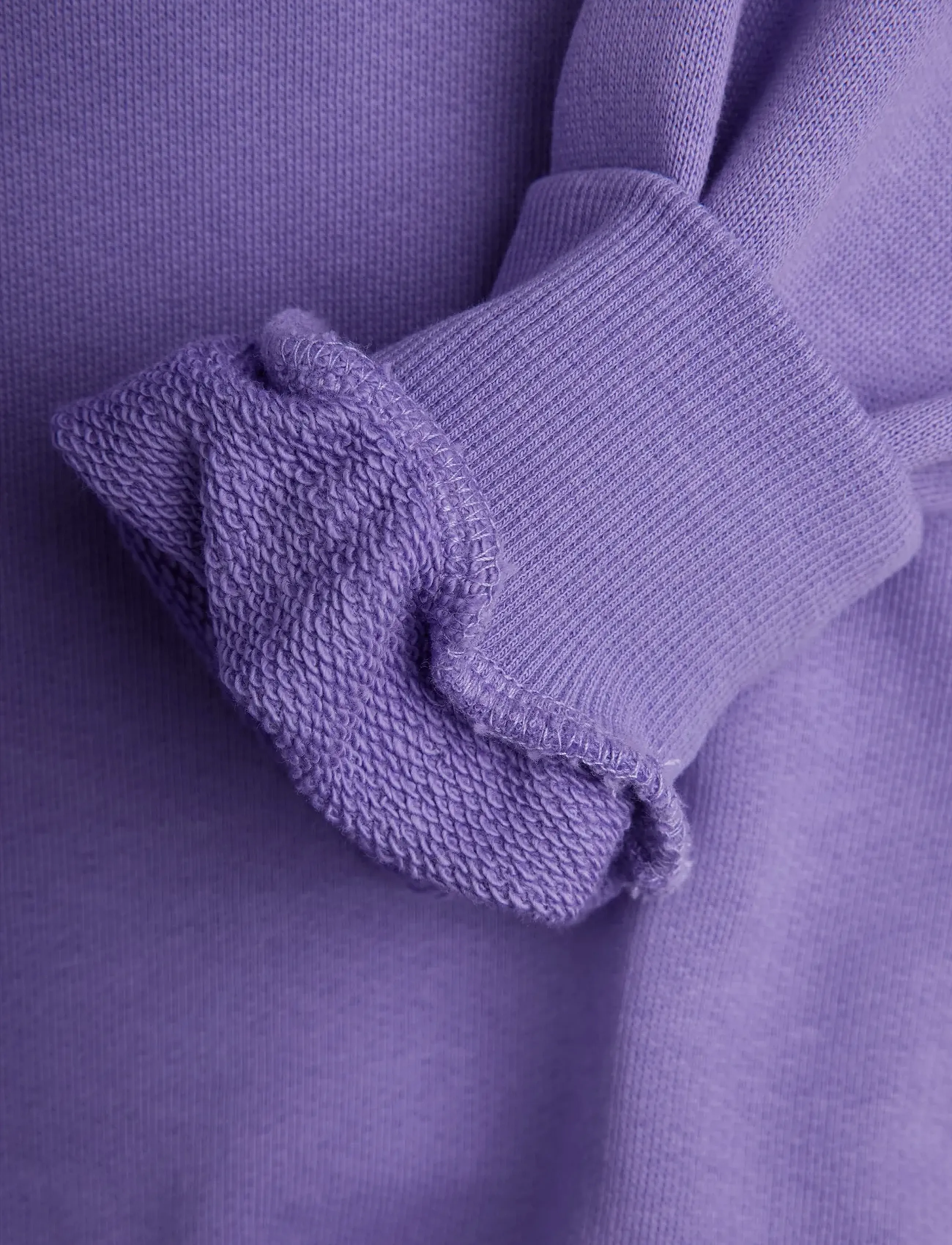 Mini Rodini - Heart in shoes emb sweatshirt - sweatshirts - purple - 2