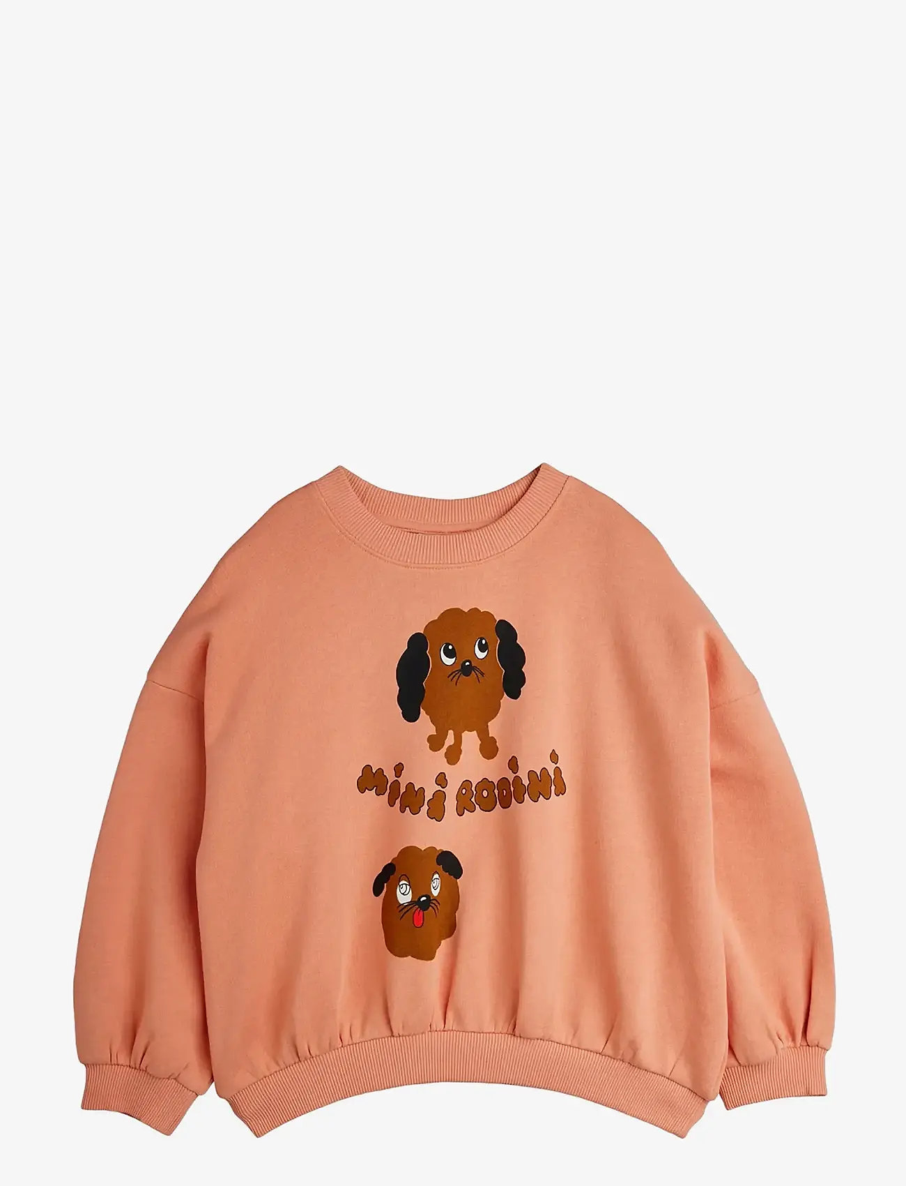 Mini Rodini - Doggies sp sweatshirt - sweatshirts - pink - 0