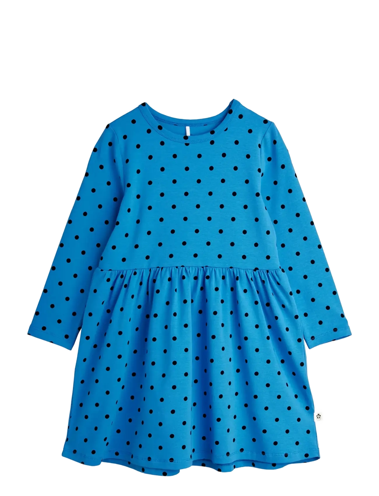 Mini Rodini Polka dots aop ls dress - Shop by age - BLUE / blue