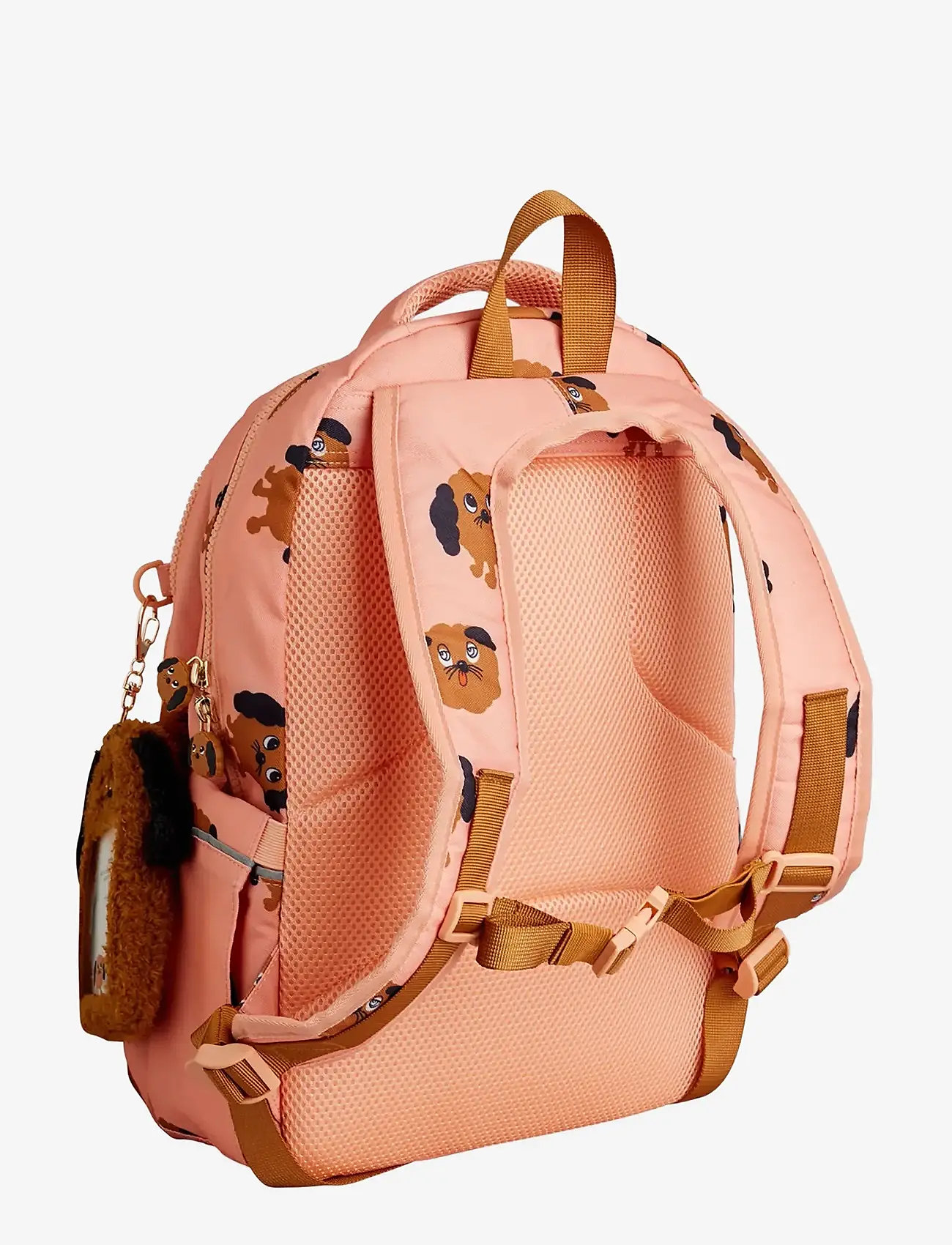 Mini Rodini - Doggies aop school aop backpack - rucksäcke - pink - 2