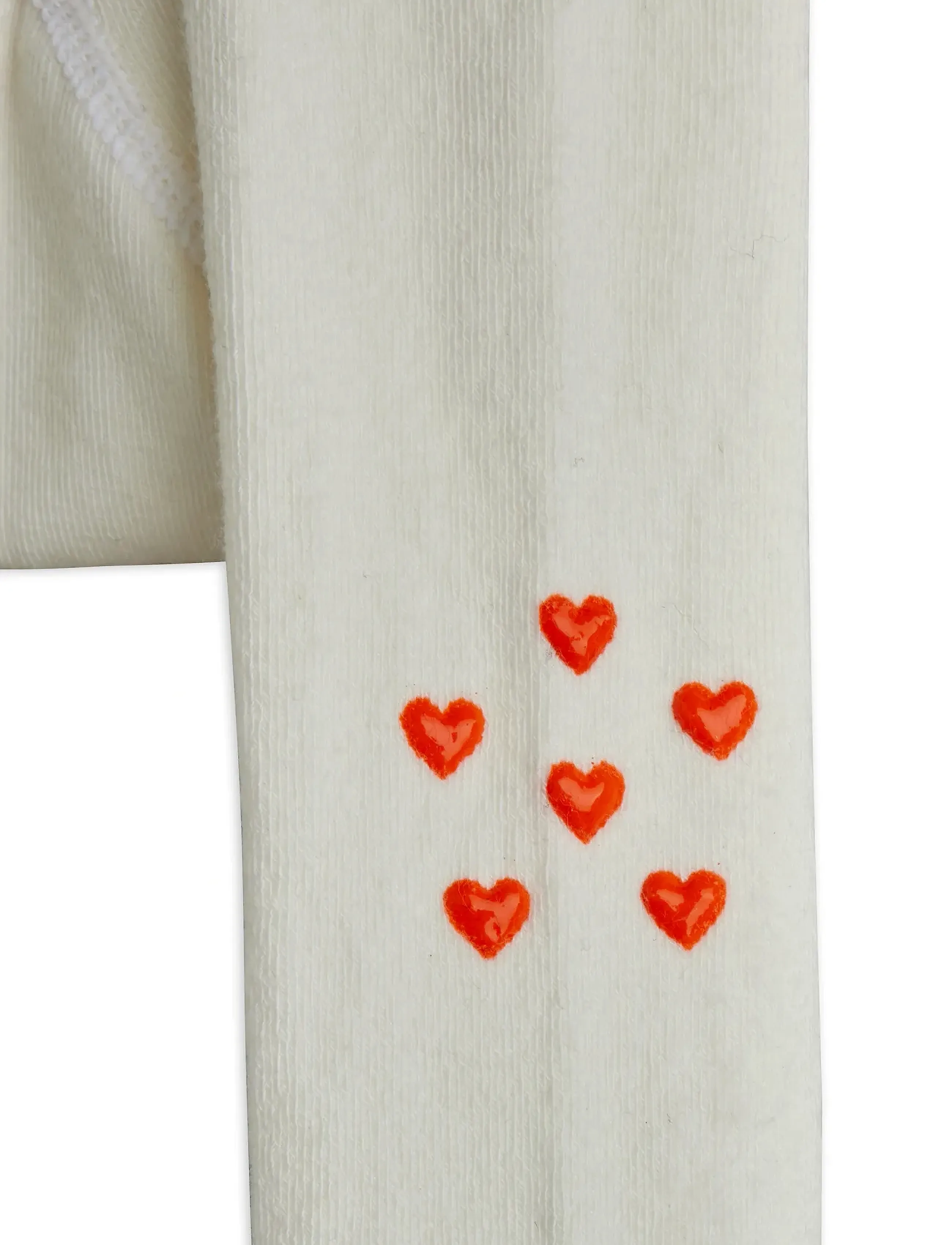 Mini Rodini - Doggie anti-slip baby tights - strumpfhosen - off-white - 3