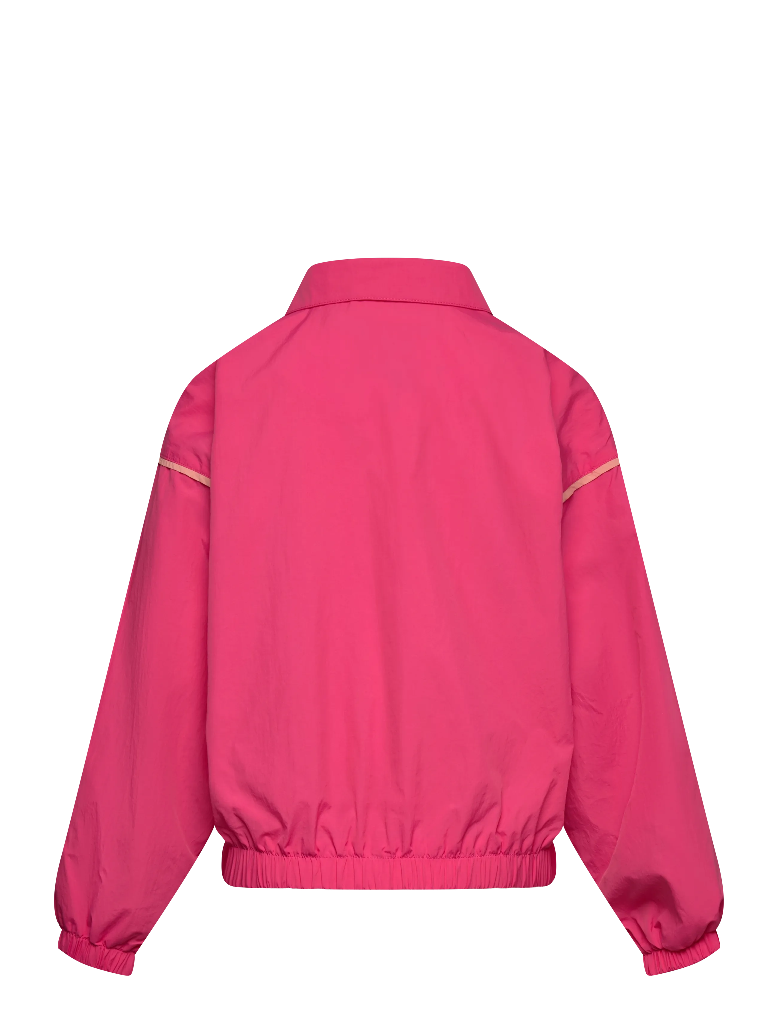 Mini Rodini - Planet emb nylon jacket - lette jakker - pink - 1