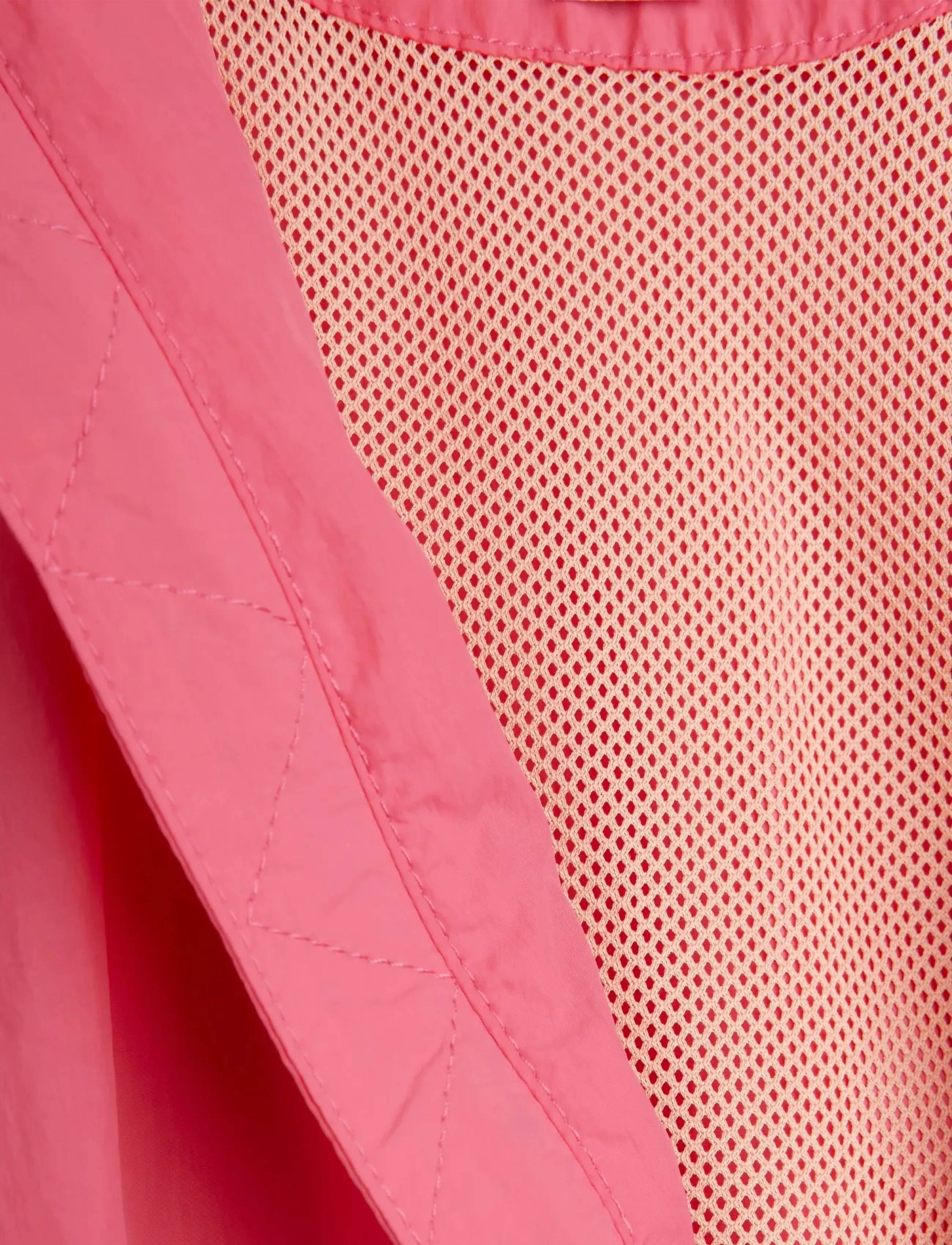 Mini Rodini - Planet emb nylon jacket - lette jakker - pink - 4
