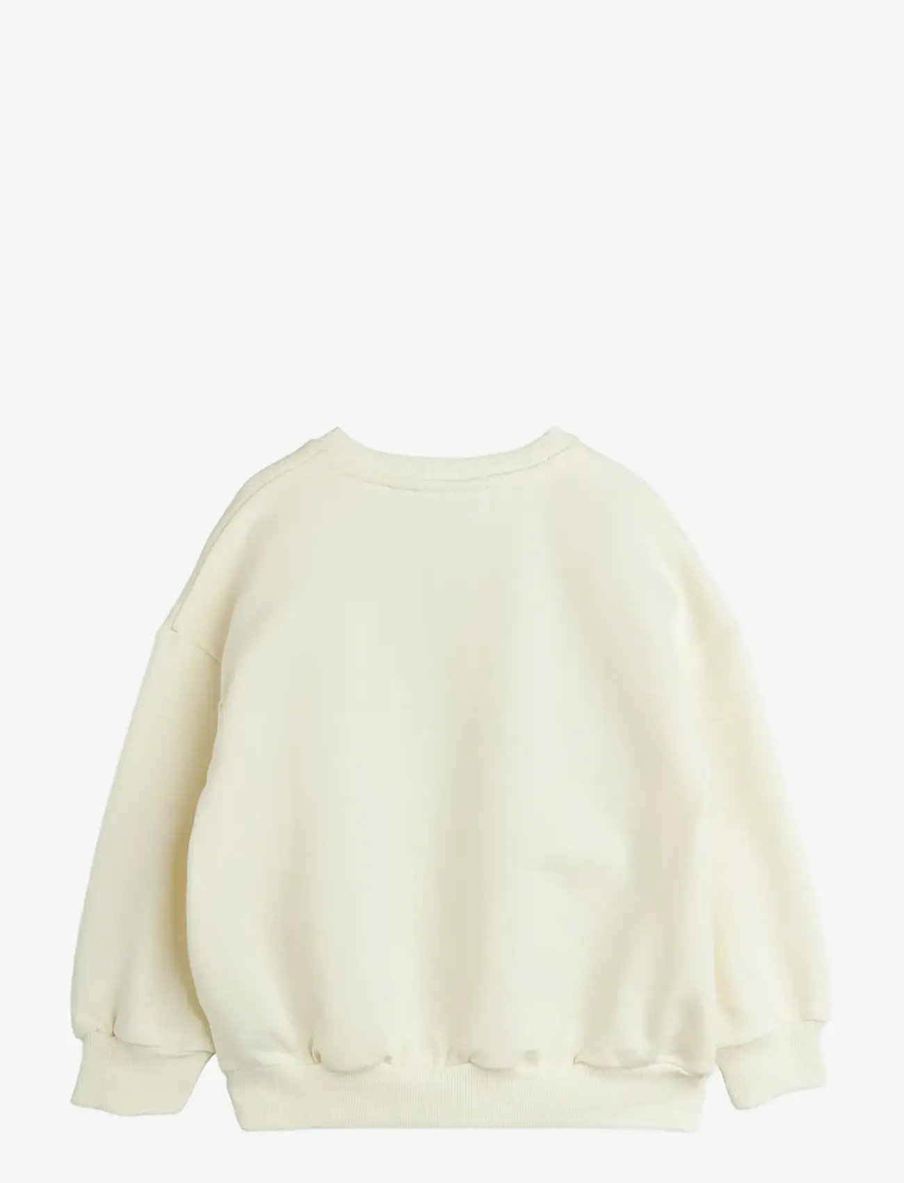 Mini Rodini - Mini Rodini society sp sweatshirt - sweatshirts - white - 1