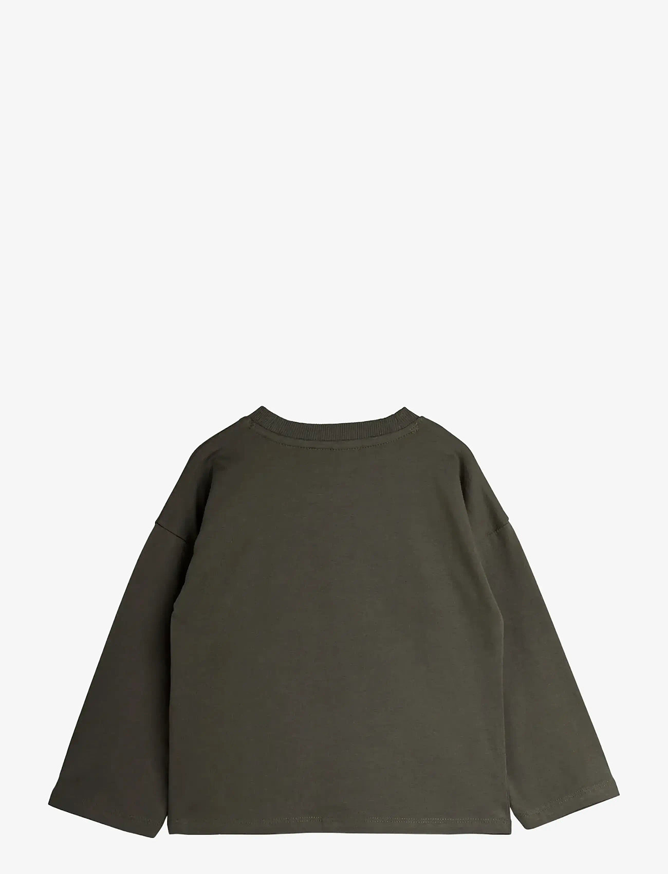 Mini Rodini - Alien travel agency sp ls tee - langærmede t-shirts - grey - 1