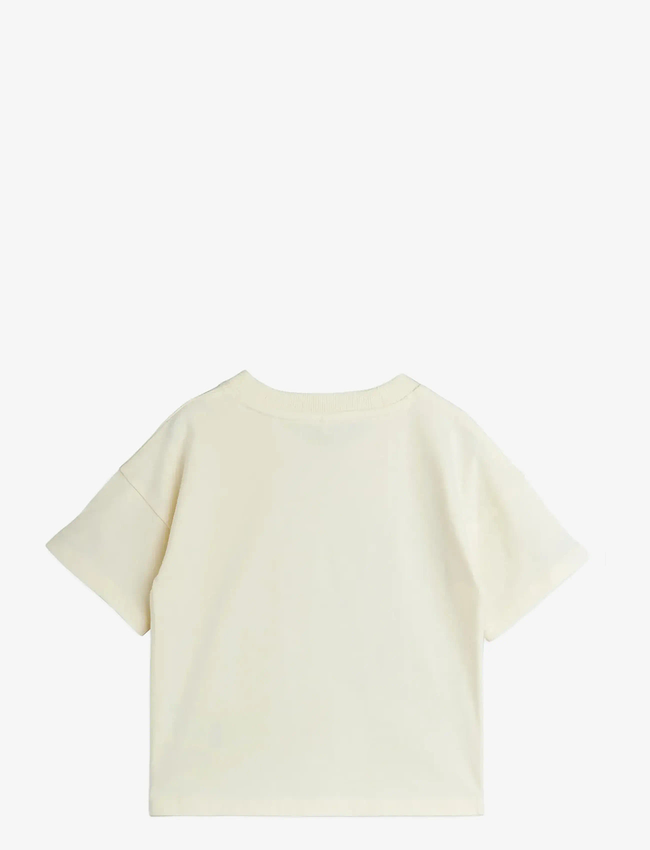 Mini Rodini - Alien travel agency sp ss tee - kortærmede t-shirts - off-white - 1