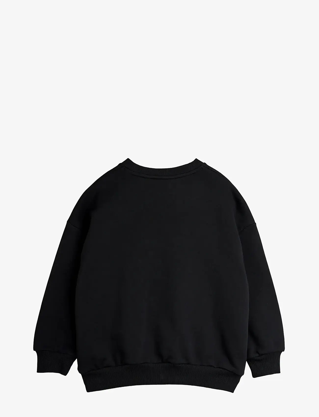 Mini Rodini - Alien chenille sweatshirt - sweatshirts - black - 1