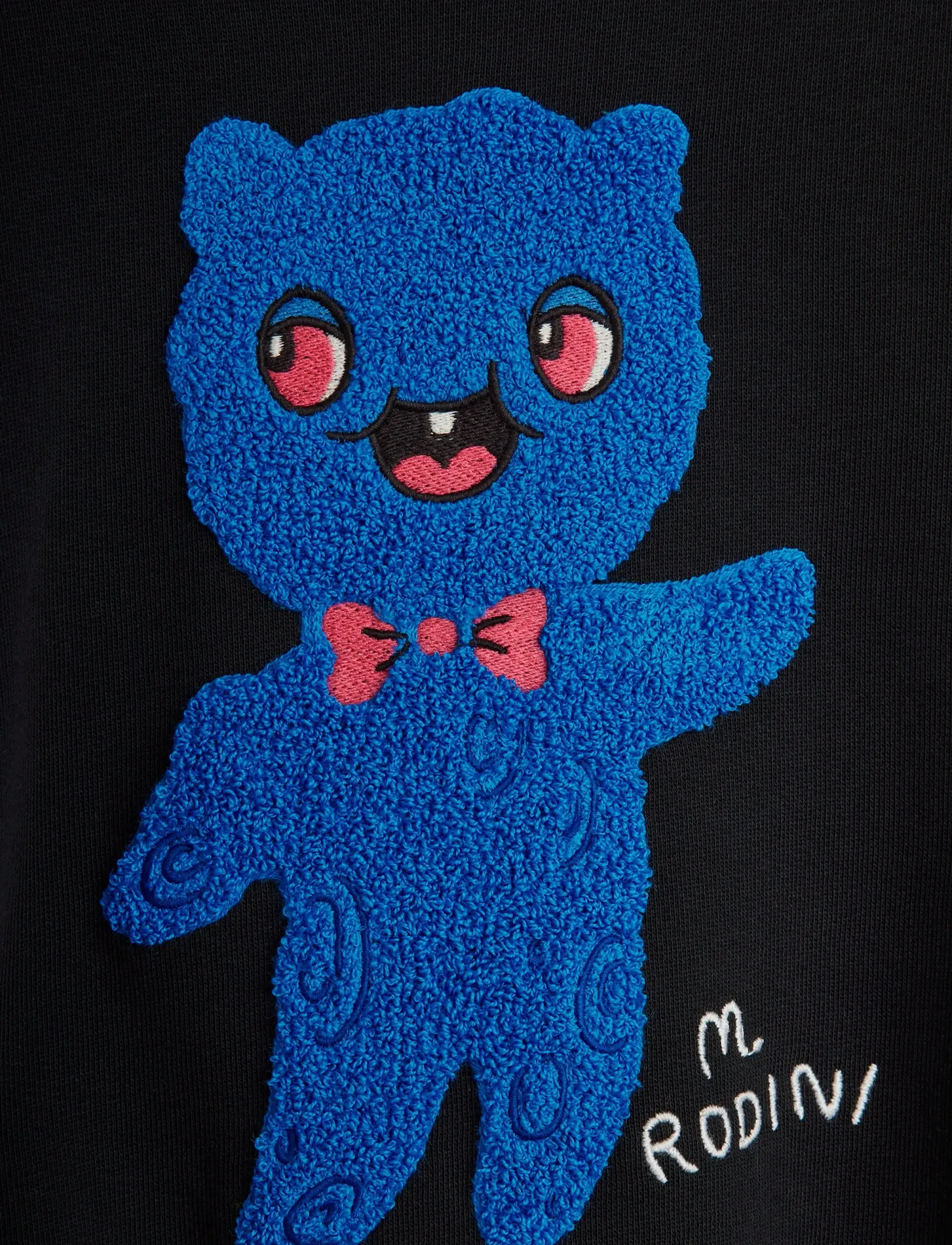Mini Rodini - Alien chenille sweatshirt - joggingpeysur - black - 2