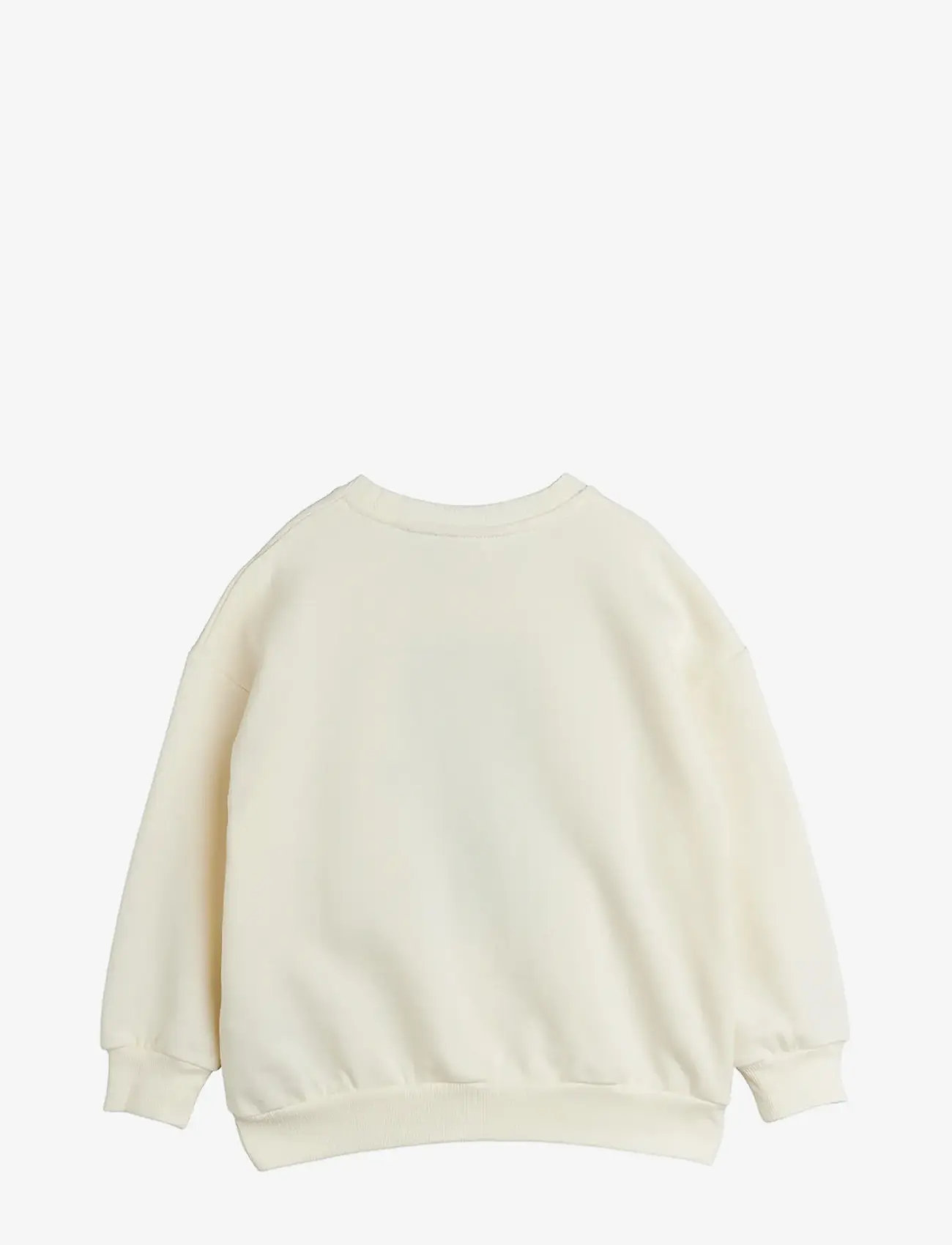 Mini Rodini - Alien chenille sweatshirt - sweatshirts - off-white - 1