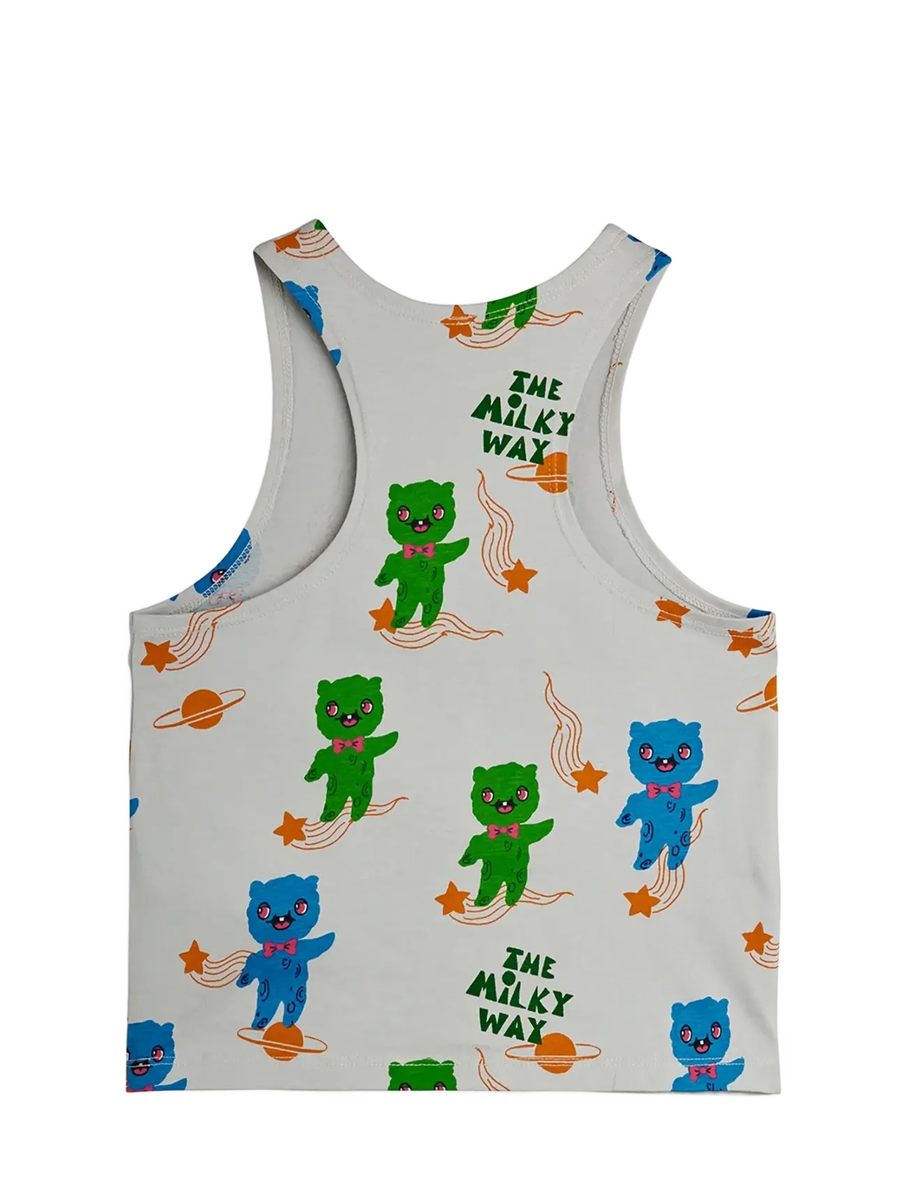 Mini Rodini - Aliens aop tank top - topi bez piedurknēm - grey - 1