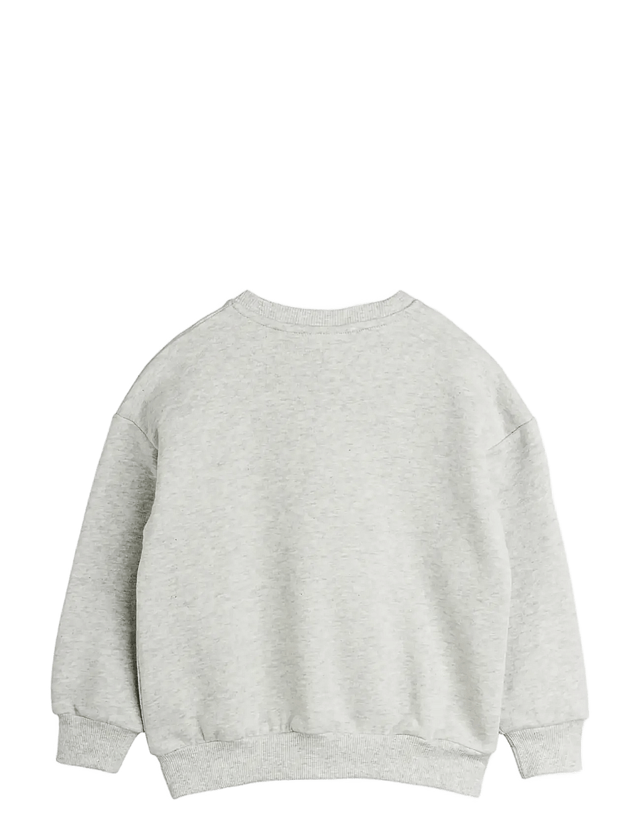 Mini Rodini - Eyes emb sweatshirt - dressipluusid - grey melange - 1