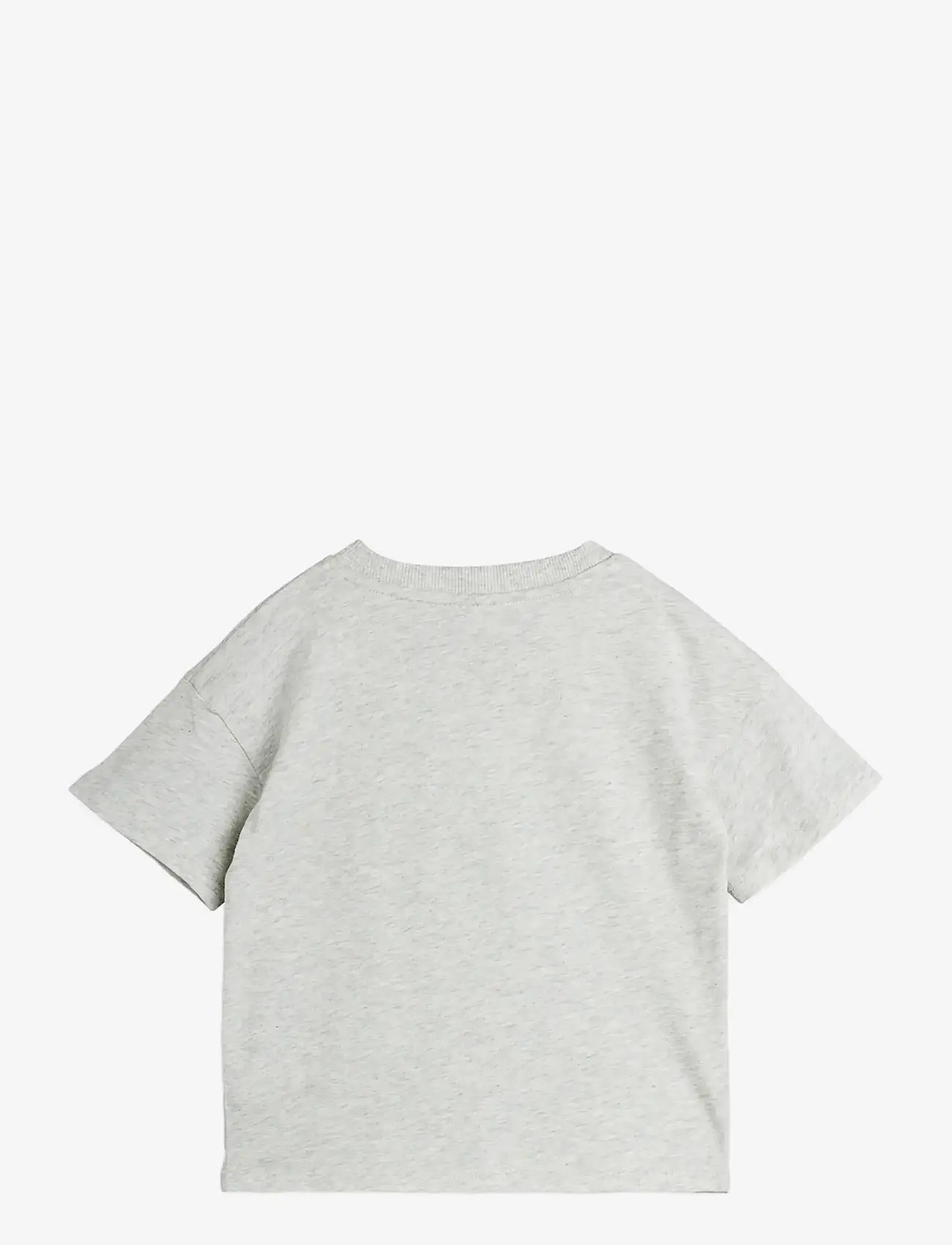 Mini Rodini - Eyes sp ss tee - lühikeste varrukatega t-särgid - grey melange - 1