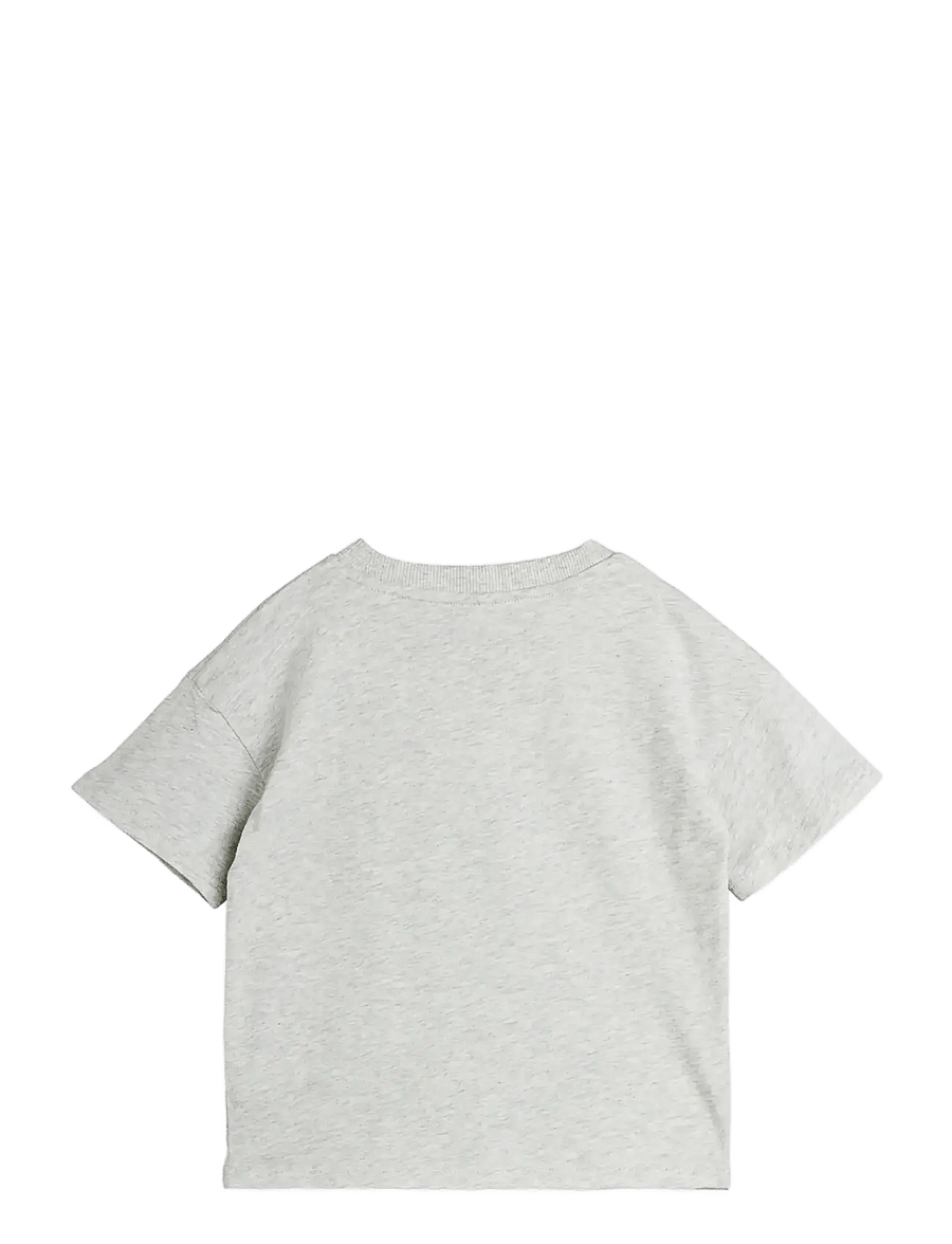 Mini Rodini - Eyes sp ss tee - kurzärmelige - grey melange - 1