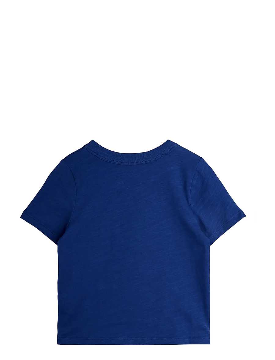 Mini Rodini - Planet emb ss tee - t-krekli ar īsām piedurknēm - blue - 1