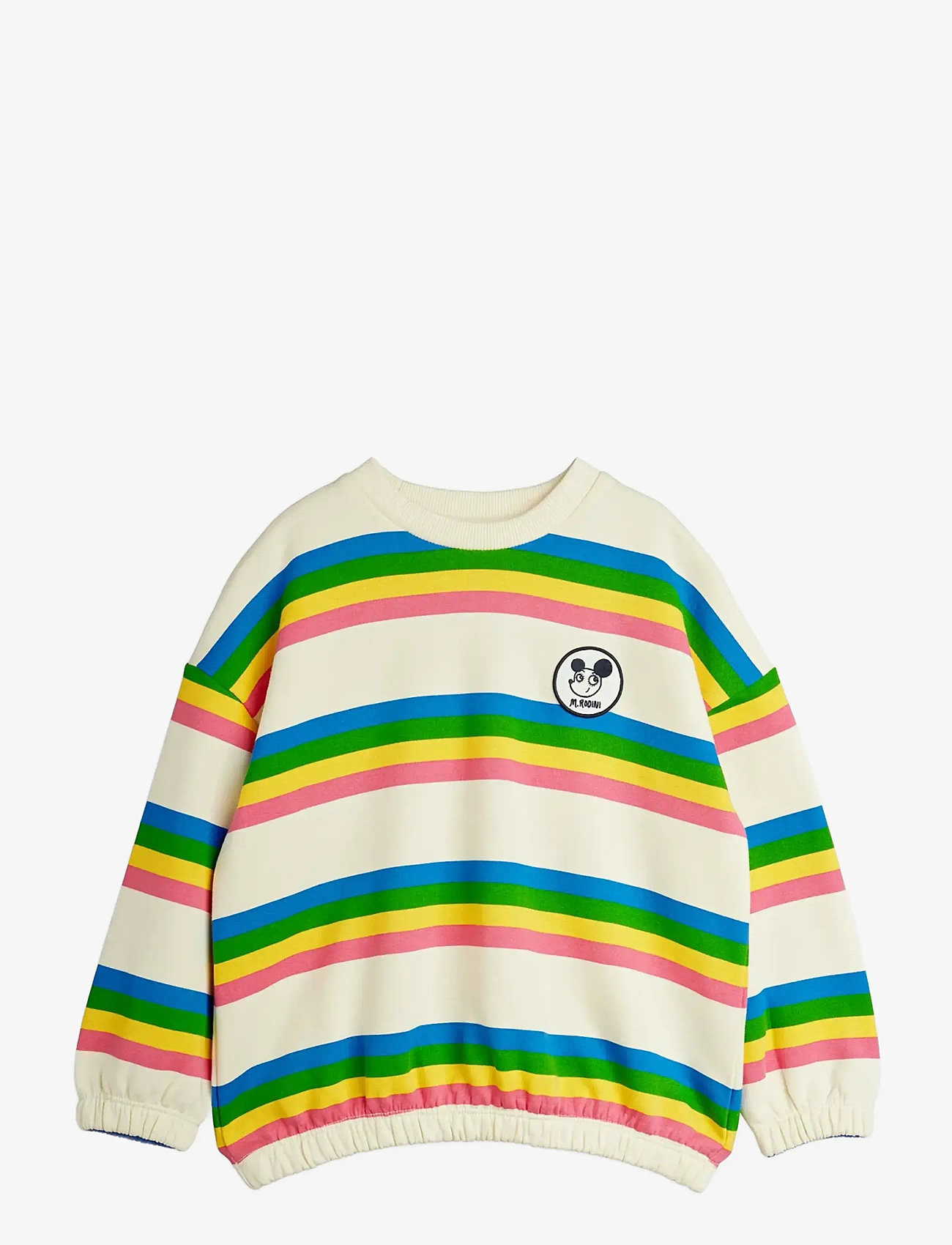 Mini Rodini - Ritzratz stripe sweatshirt - sweatshirts - multi - 0