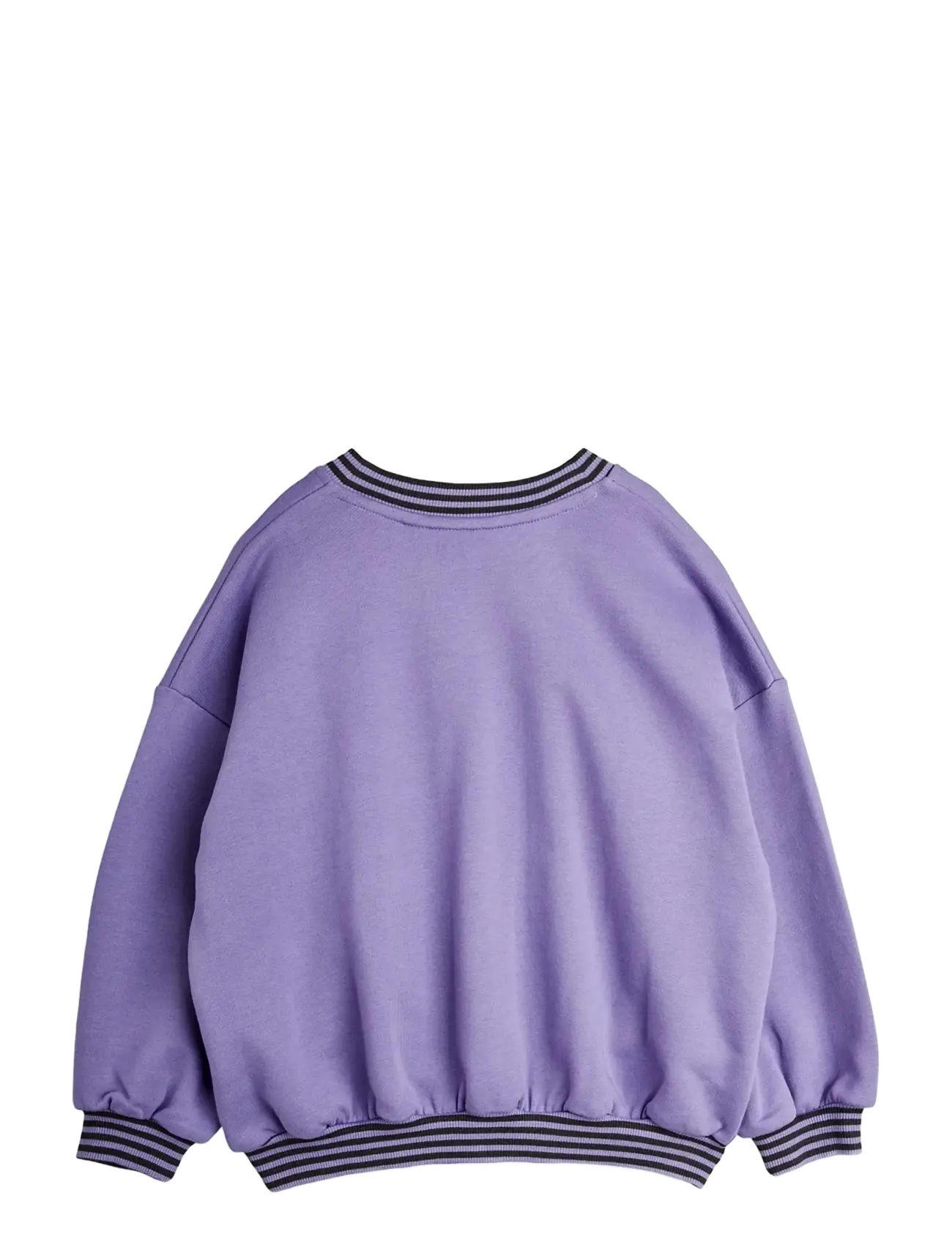 Mini Rodini - Football emb sweatshirt - sweatshirts - purple - 1