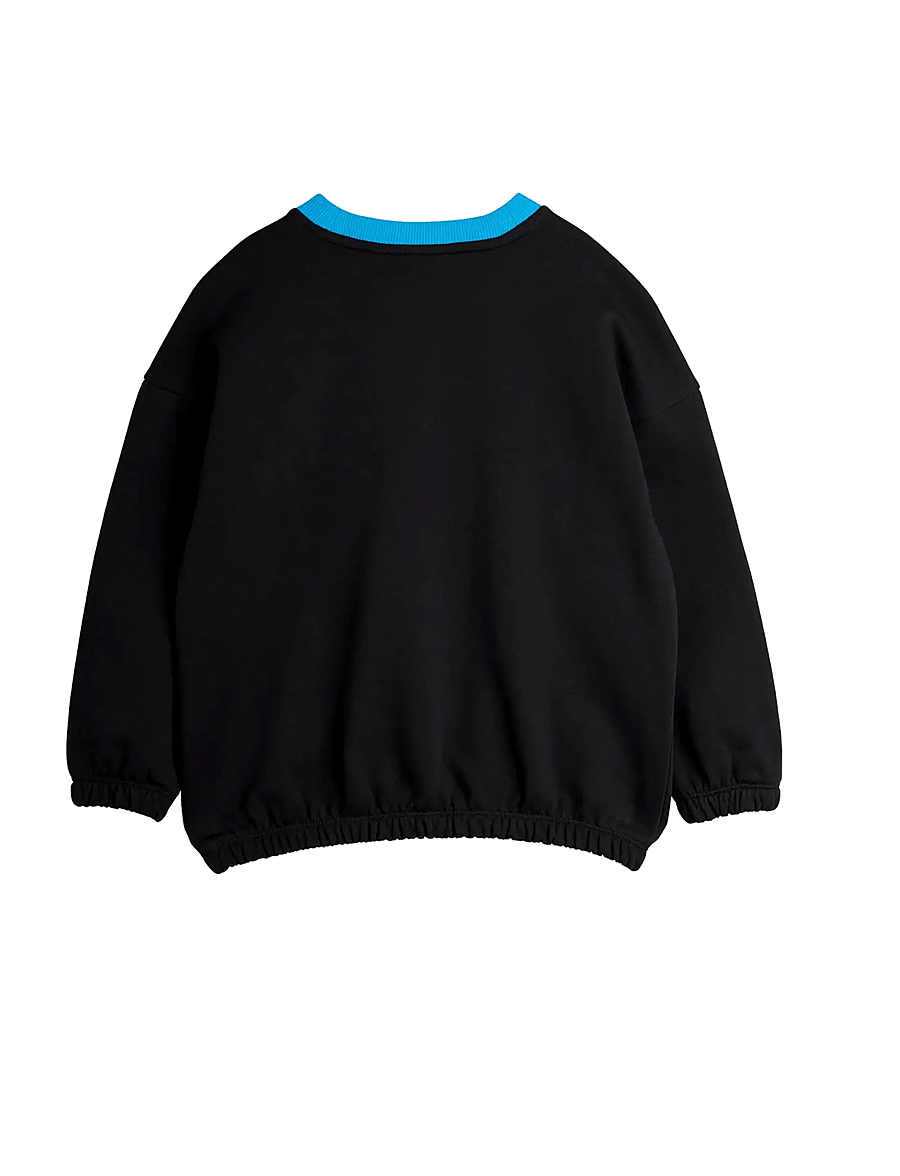 Mini Rodini - Space tour sp sweatshirt - sweatshirts - black - 1