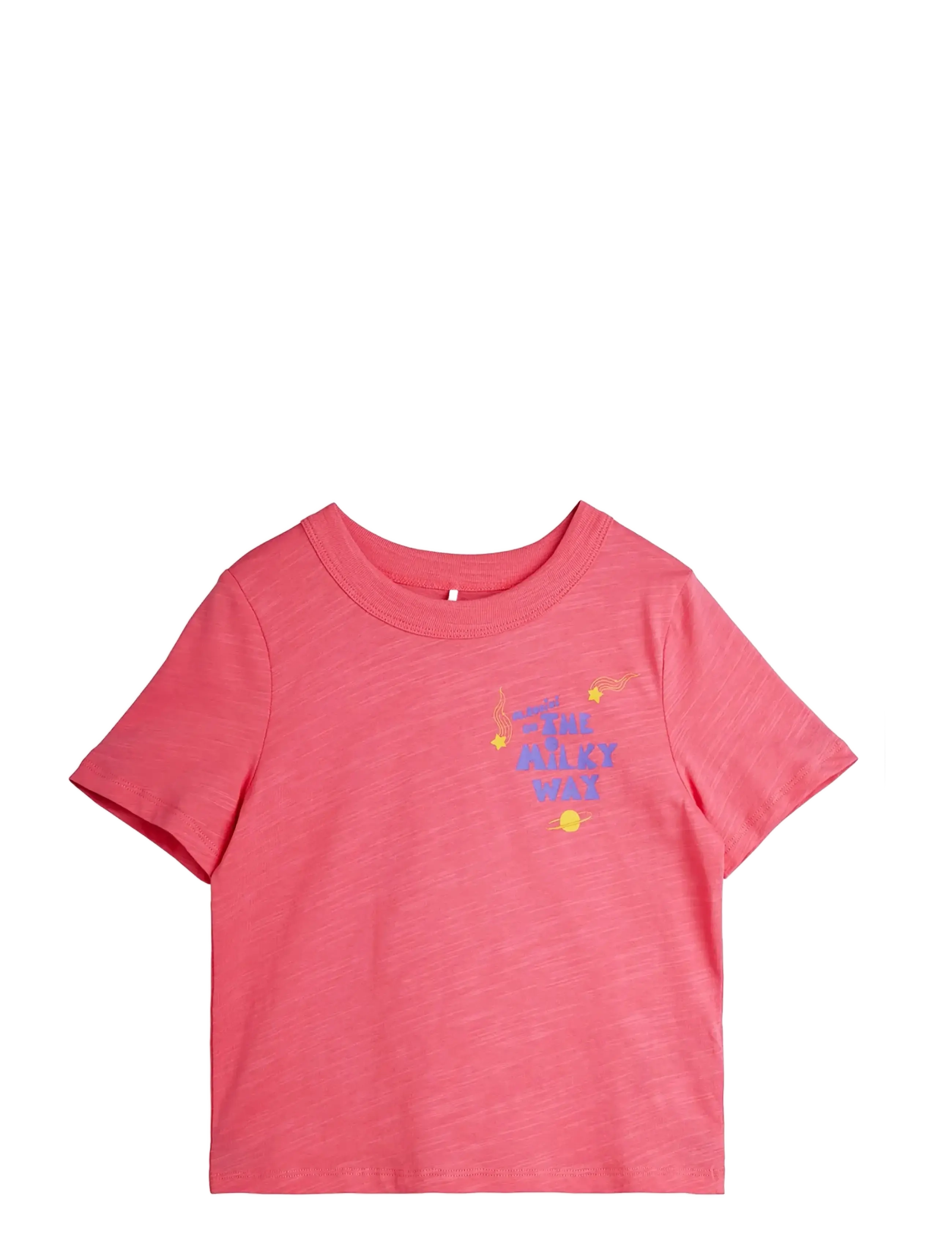 Mini Rodini The milky way sp ss tee - Inspiration - PINK / pink/rose