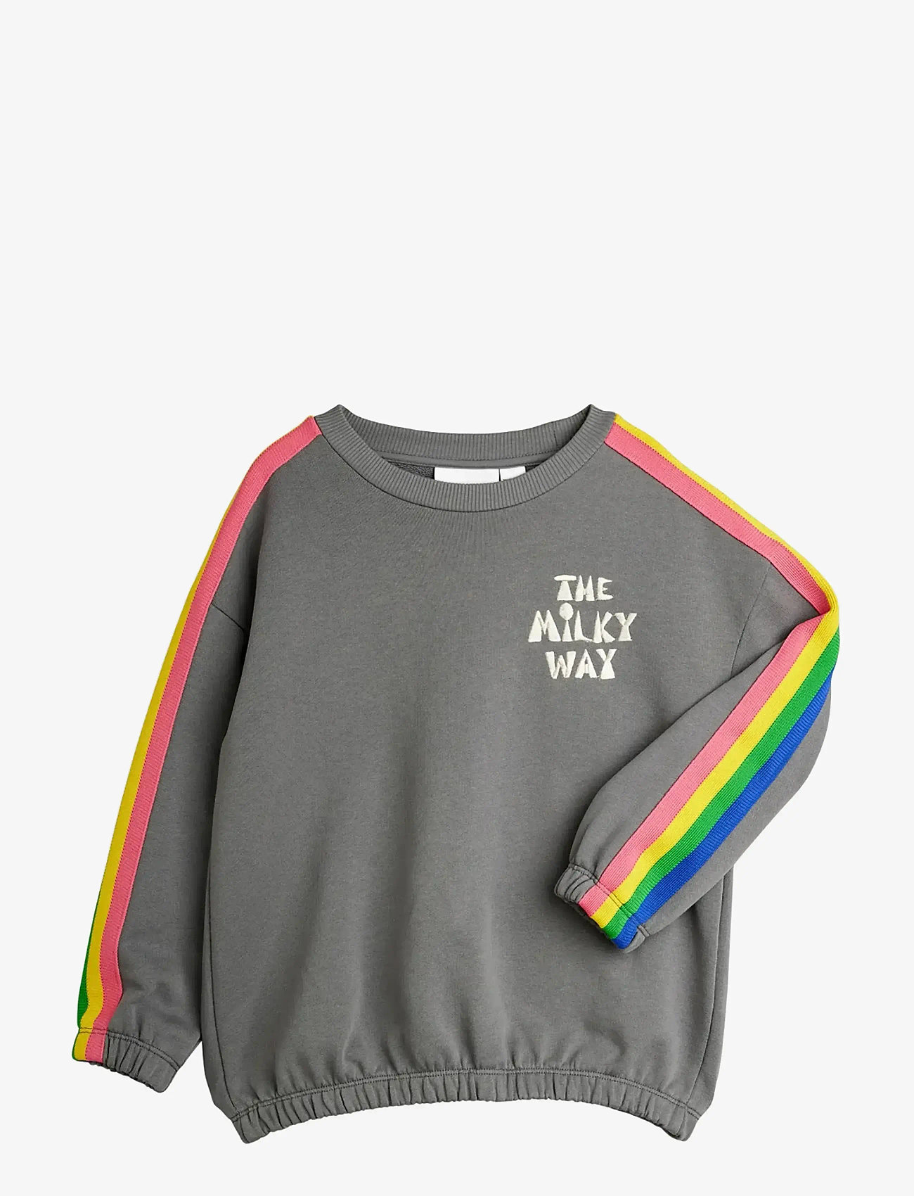 Mini Rodini - The milky way rainbow panel sweatshirt - sweatshirts - grey - 2
