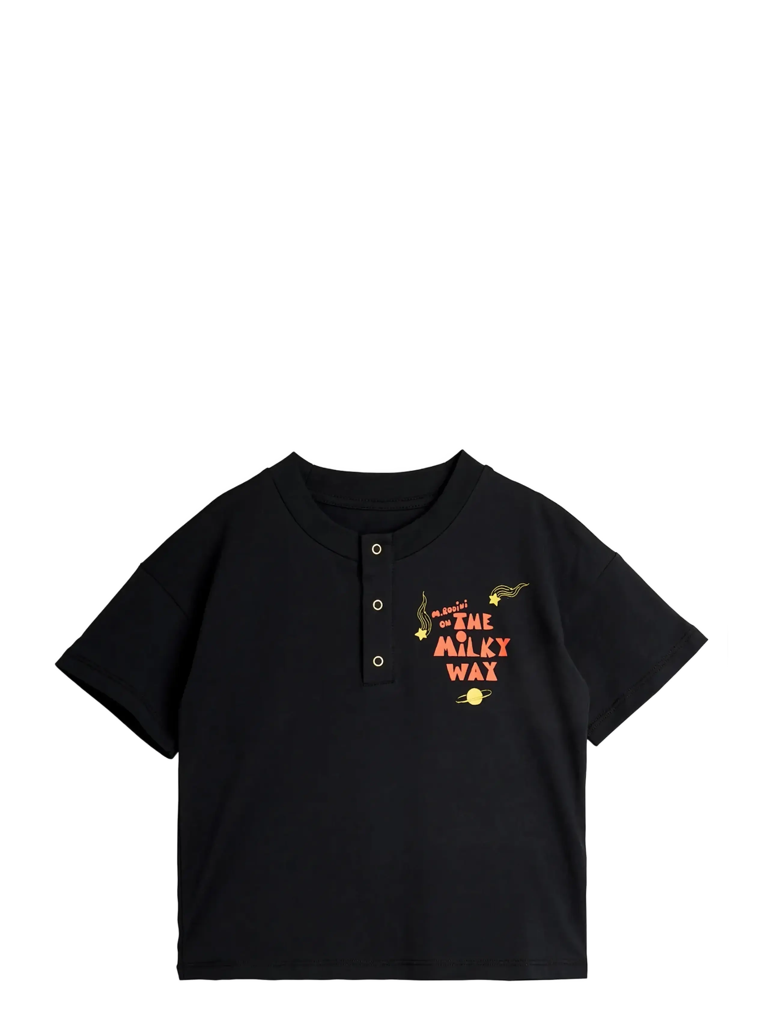 Mini Rodini The milky way sp ss grandpa - Mini Rodini - BLACK / black