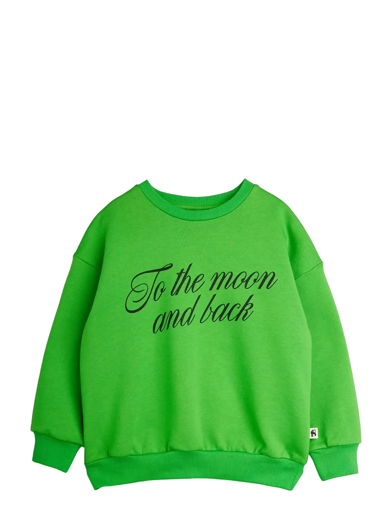 Mini Rodini To the moon sp sweatshirt - Lapsed 98–134 - GREEN / green