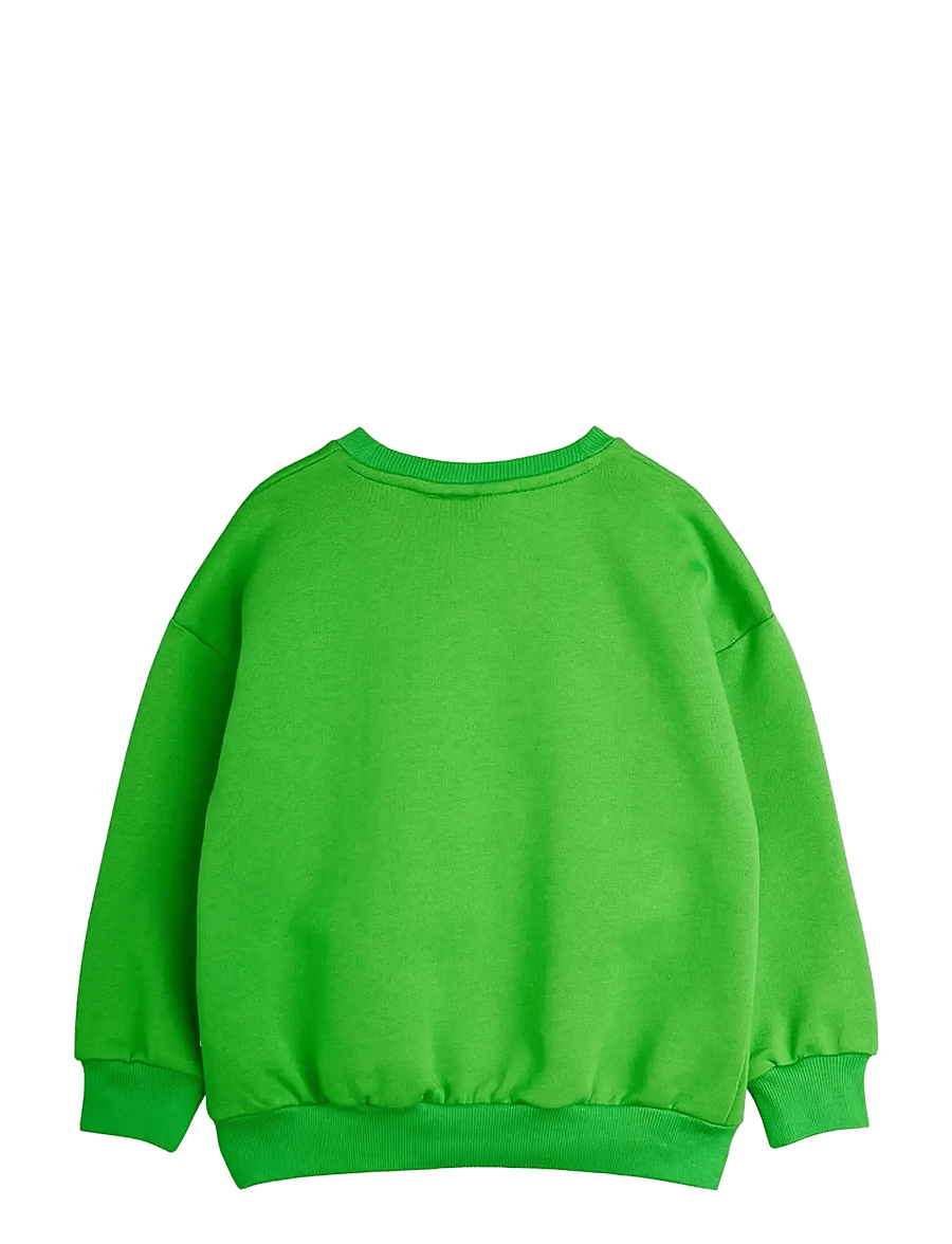 Mini Rodini - To the moon sp sweatshirt - sweatshirts - green - 1