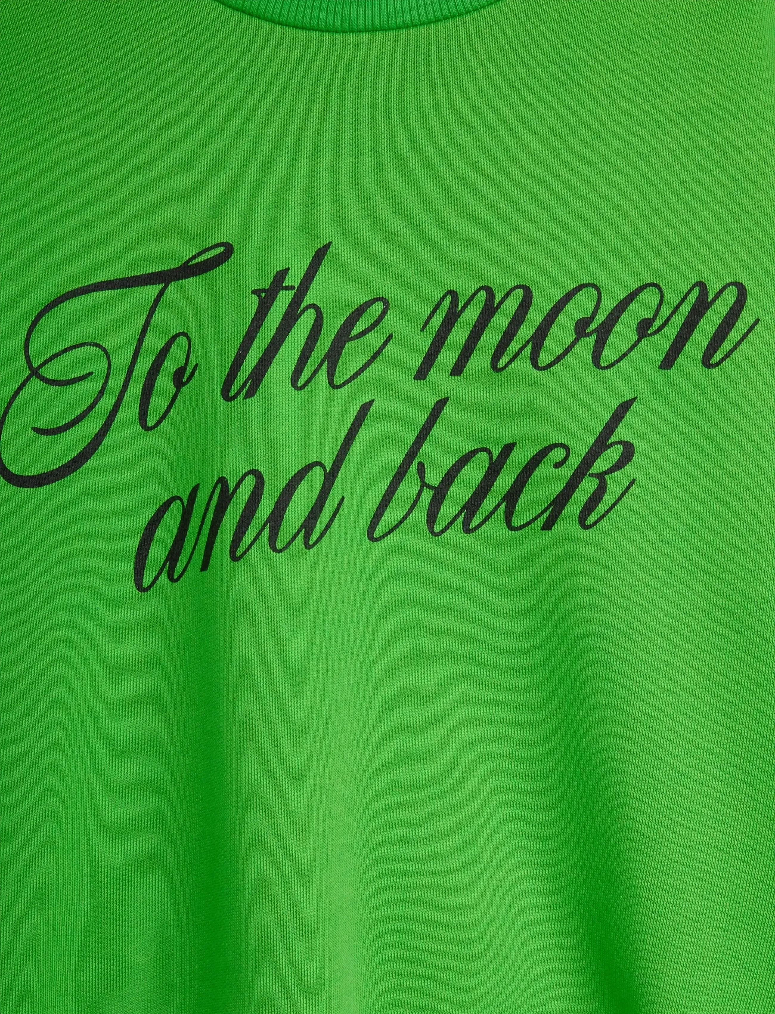 Mini Rodini - To the moon sp sweatshirt - sweatshirts - green - 2
