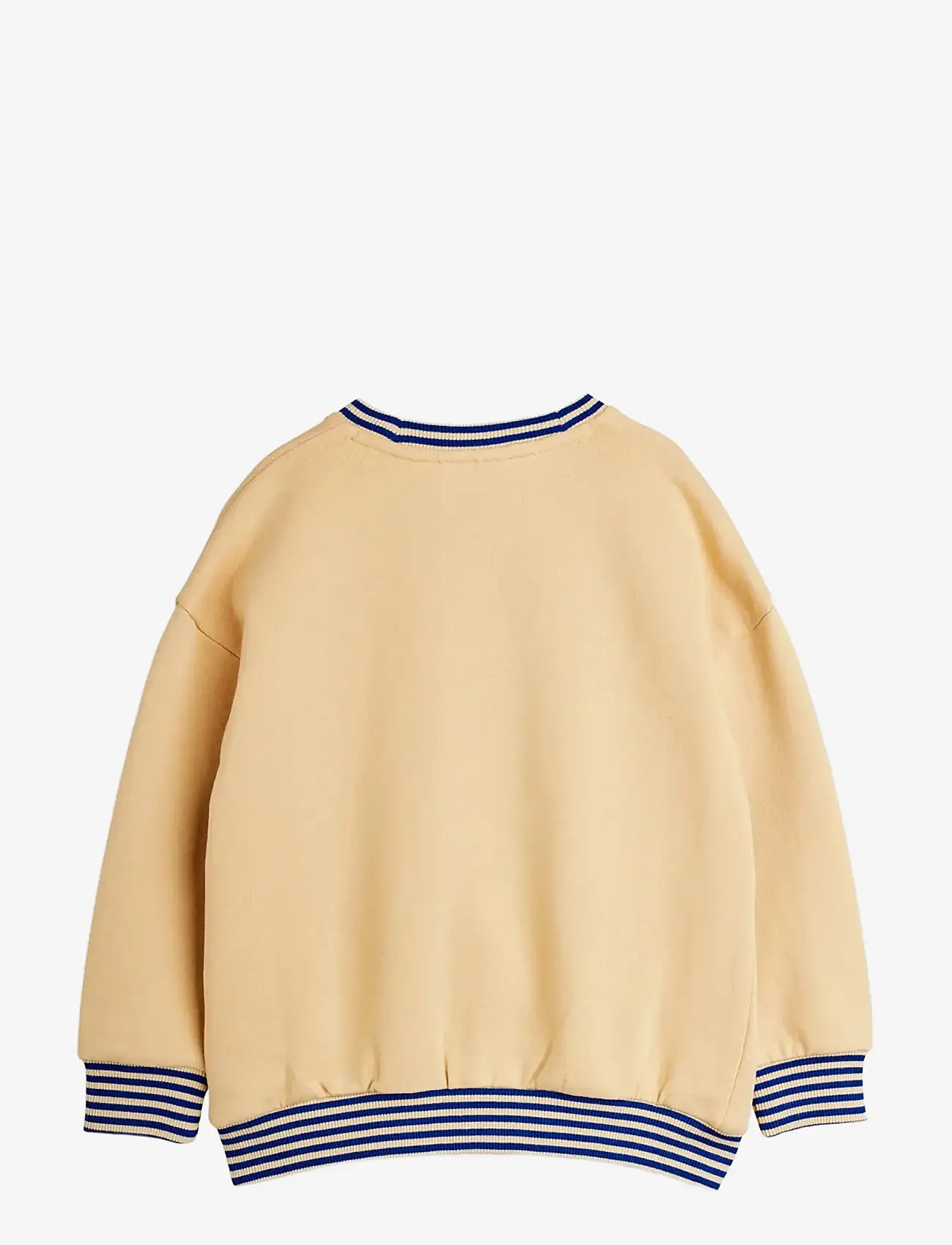 Mini Rodini - Football chenille sweatshirt - sweatshirts - beige - 1