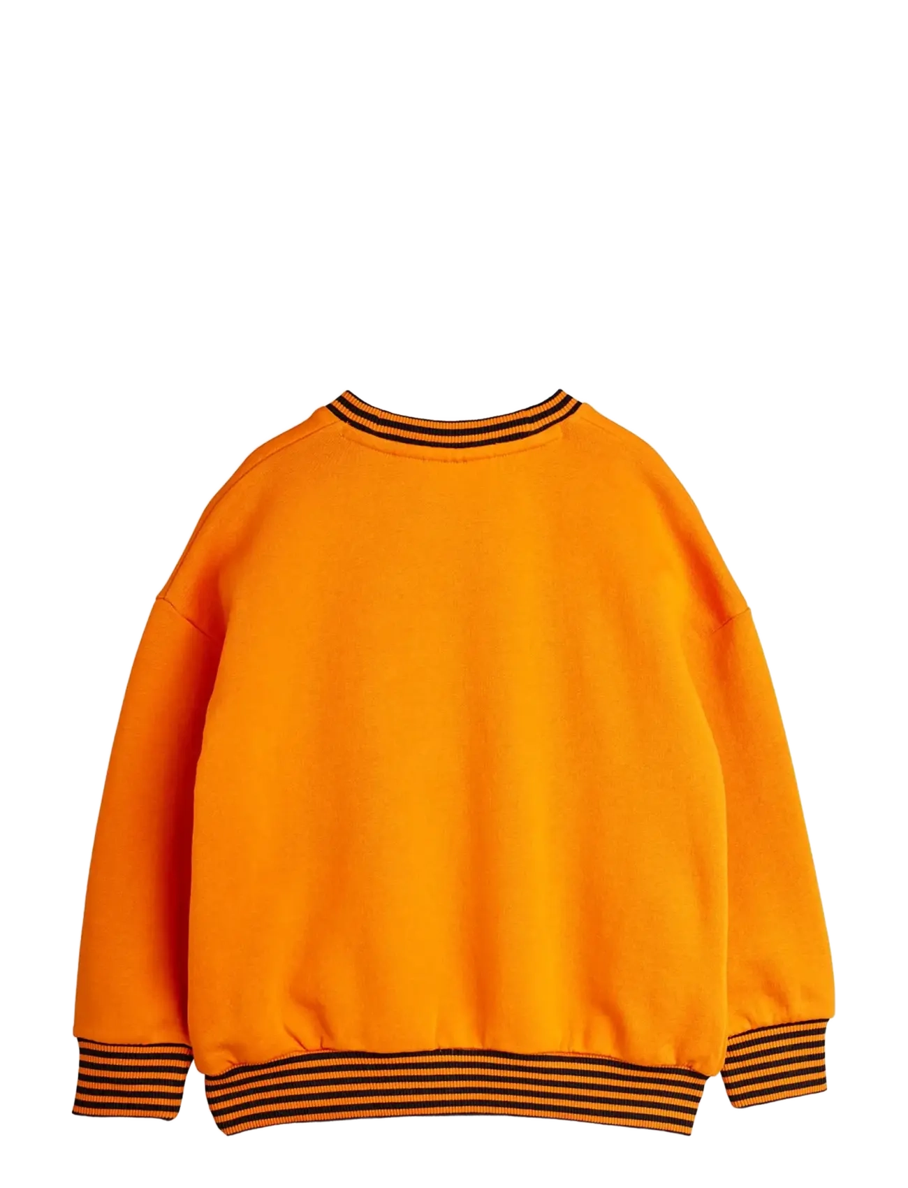 Mini Rodini - Football chenille sweatshirt - sweatshirts - orange - 1