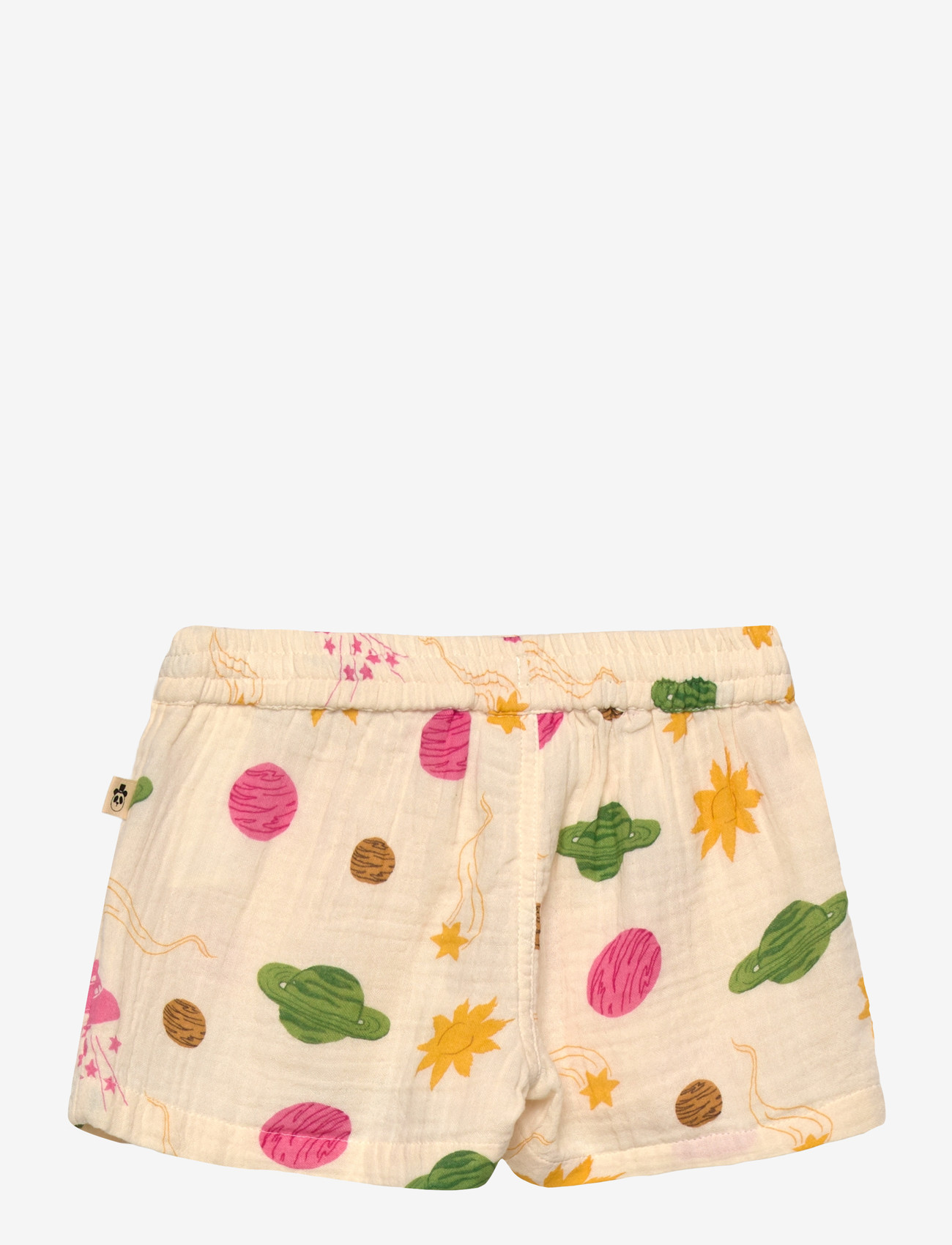 Mini Rodini - Space aop muslin shorts - casual shorts - off-white - 2