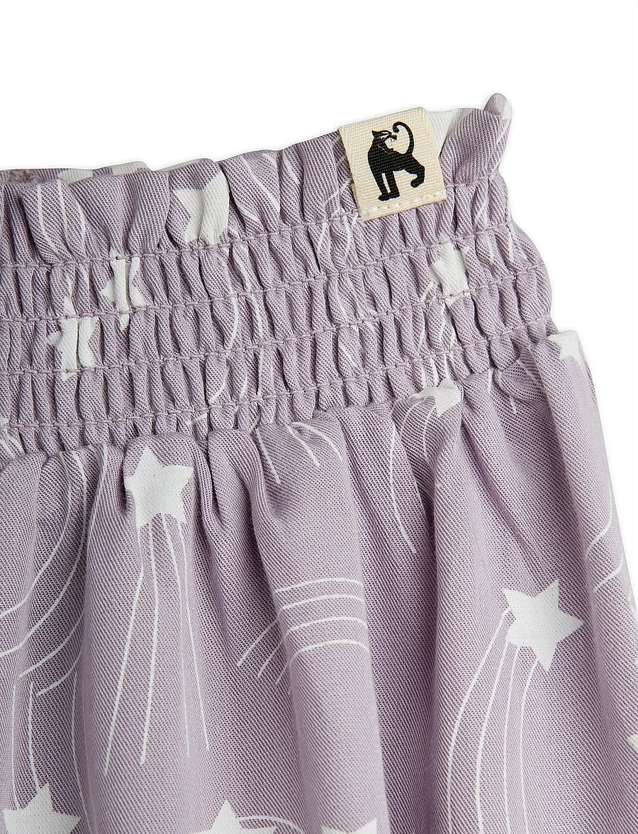 Mini Rodini - Starfall aop woven baby trousers - beebipüksid - purple - 2
