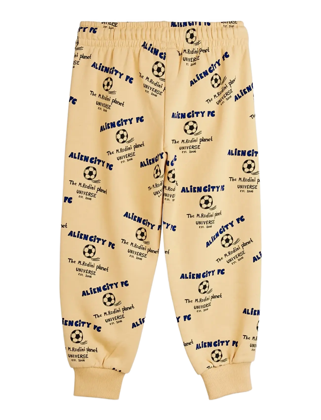 Mini Rodini - Alien city FC aop sweatpants - jogginghosen - beige - 1