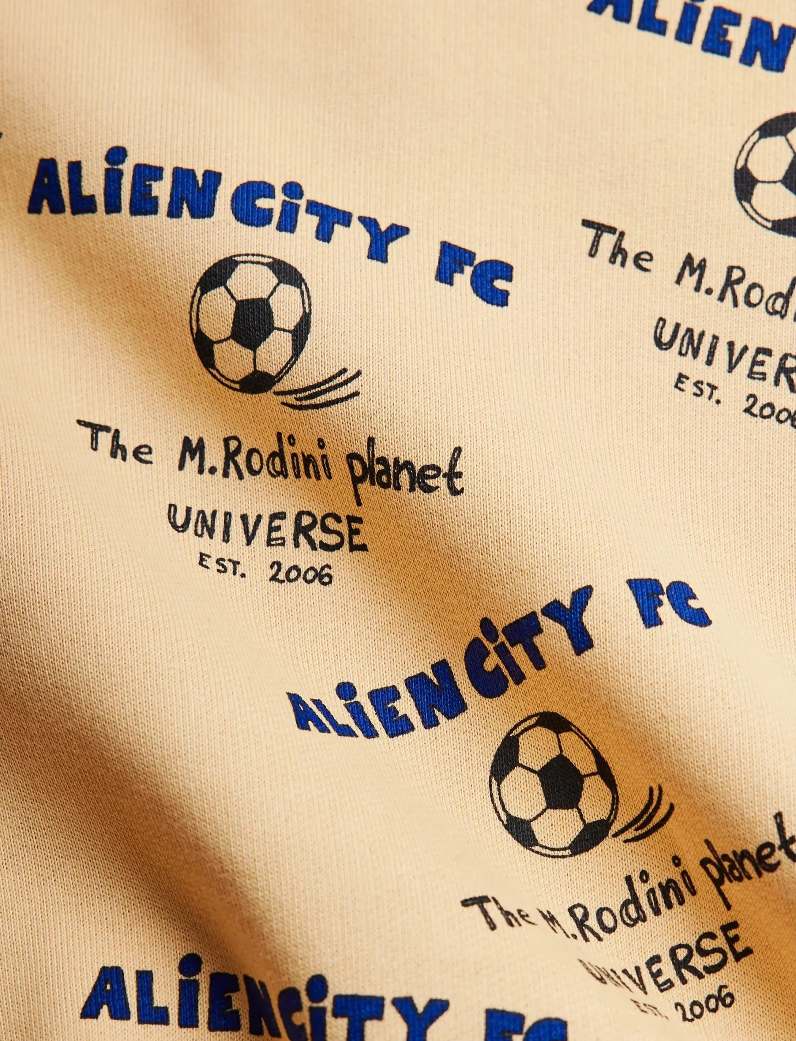 Mini Rodini - Alien city FC aop sweatpants - jogginghosen - beige - 2