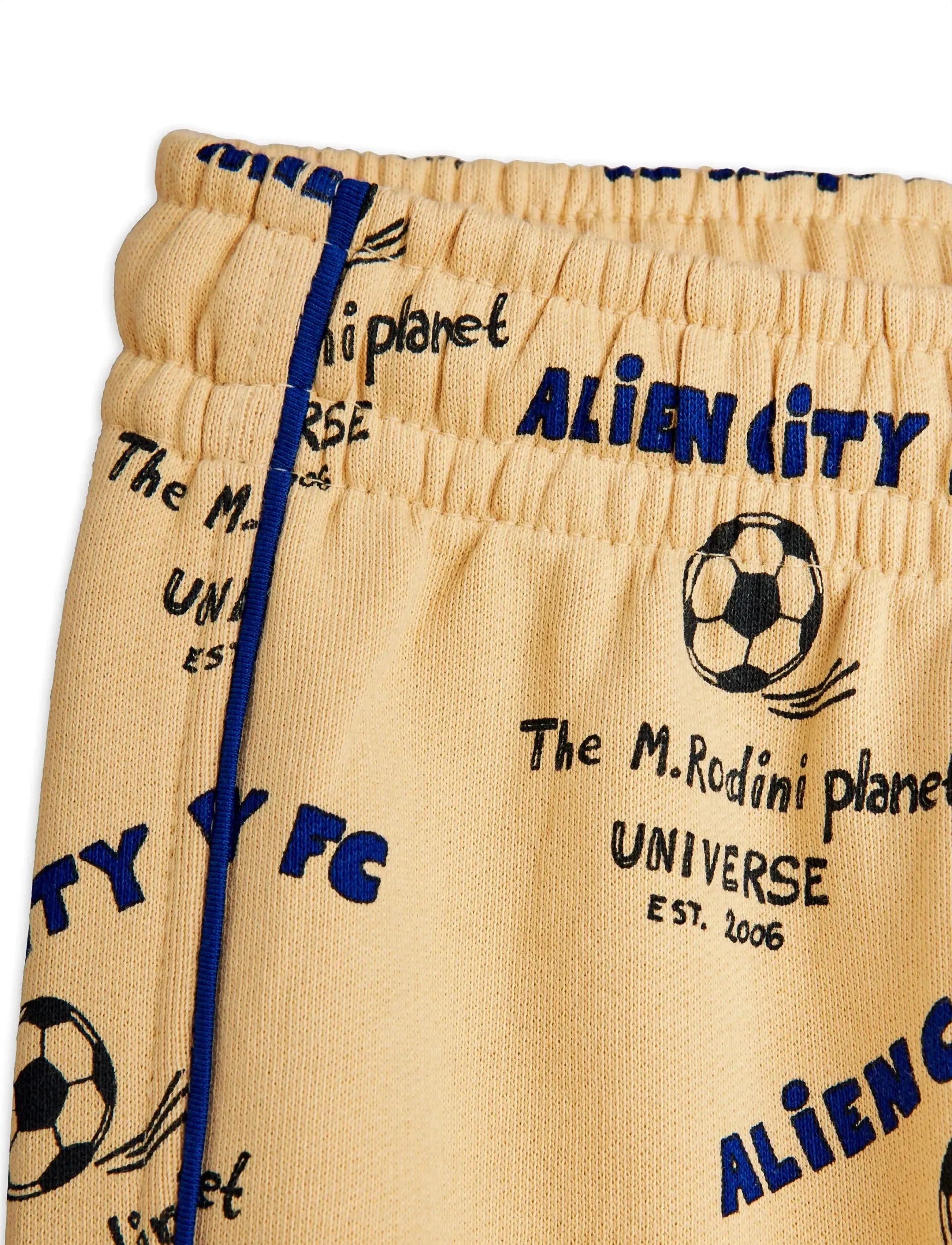 Mini Rodini - Alien city FC aop sweatpants - jogginghosen - beige - 3