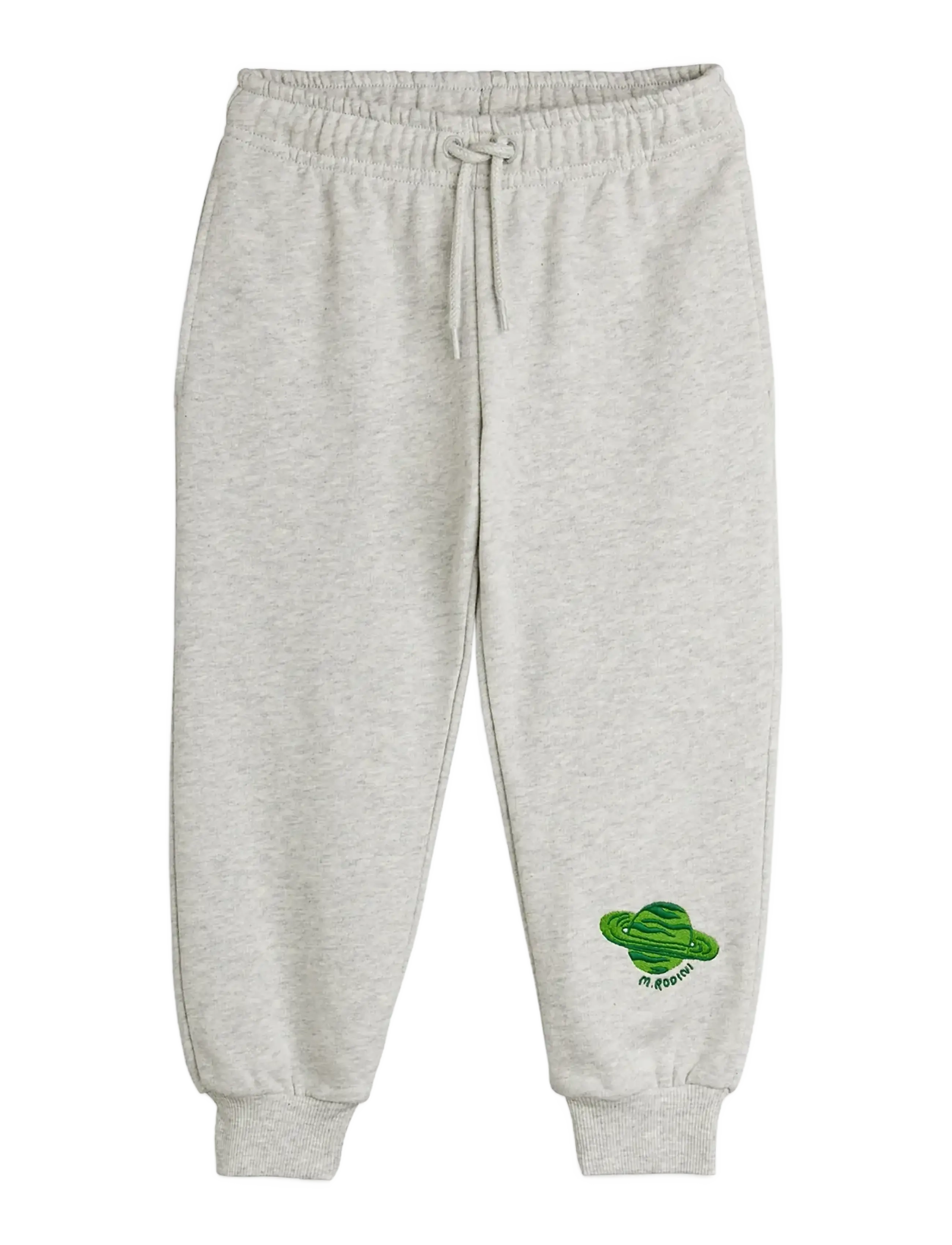 Mini Rodini Alien travel agency sp sweatpants - New Arrivals - GREY / grey