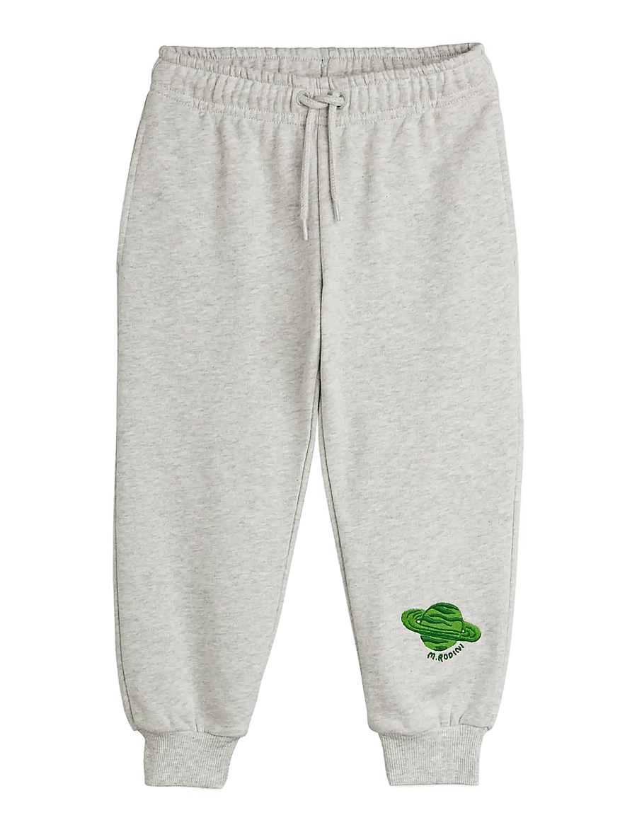 Mini Rodini - Alien travel agency sp sweatpants - sweatpants - grey - 0