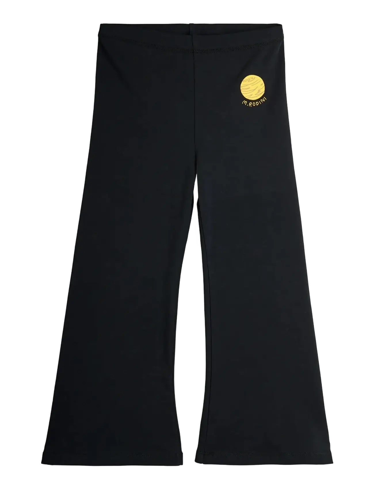 Mini Rodini Planet sp flared trousers - Nederdelar - BLACK / black