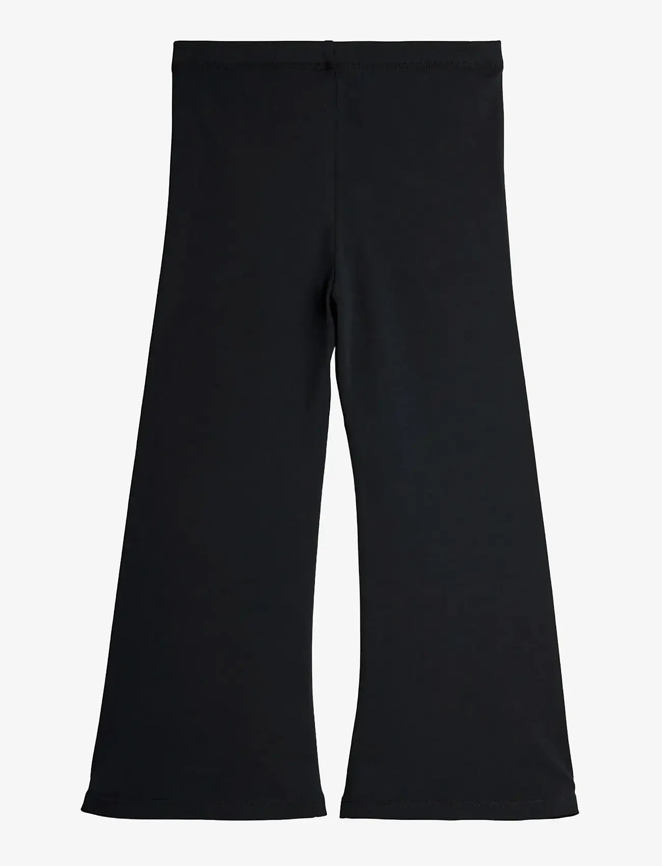 Mini Rodini - Planet sp flared trousers - babybyxor - black - 1