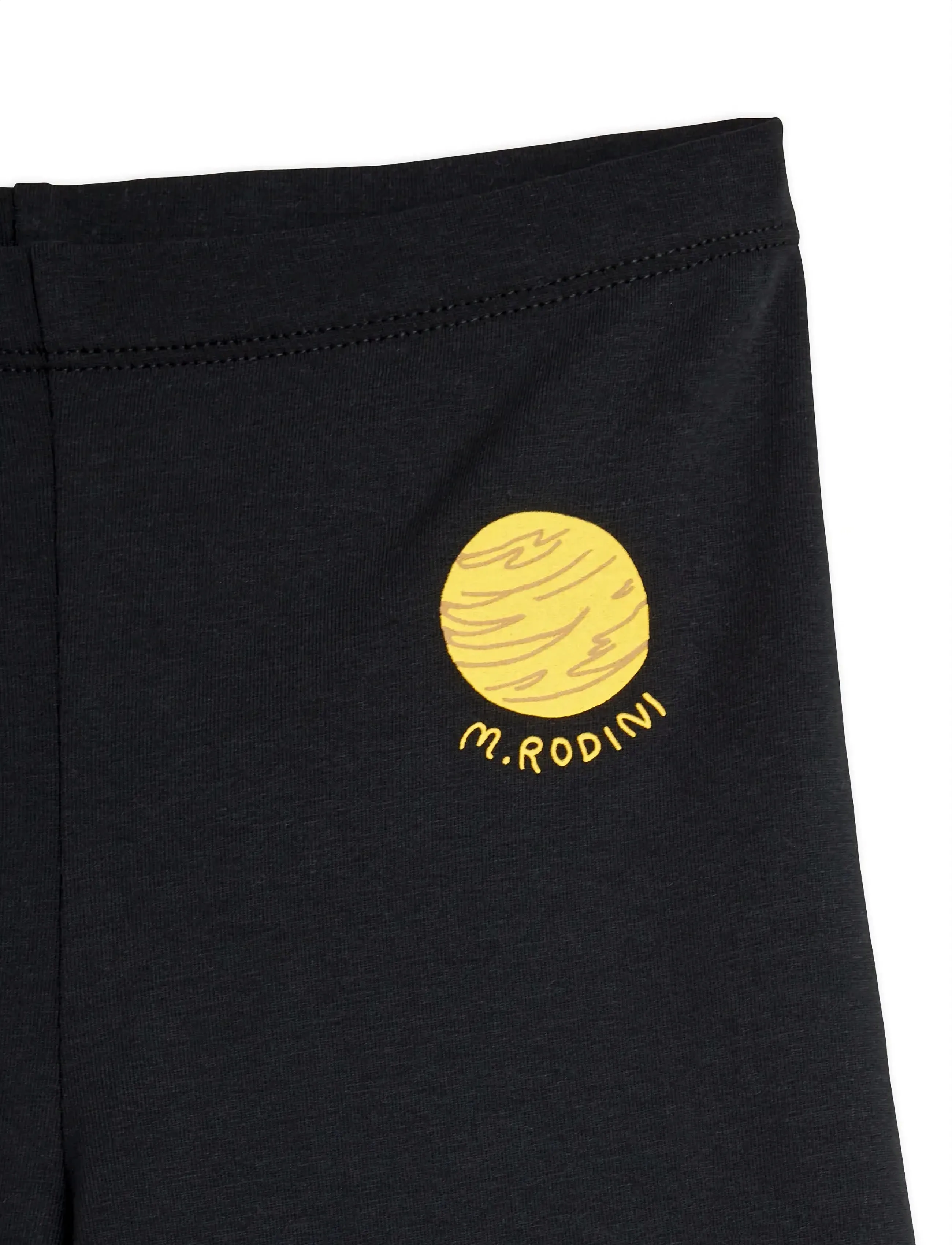 Mini Rodini - Planet sp flared trousers - gode sommertilbud - black - 2
