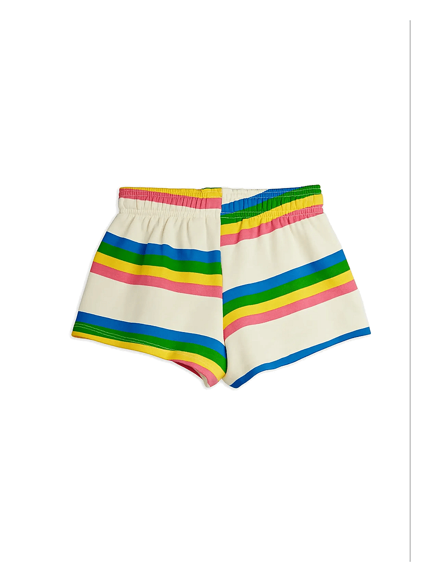 Mini Rodini - Ritzratz stripe sweatshorts - sweatshorts - multi - 2