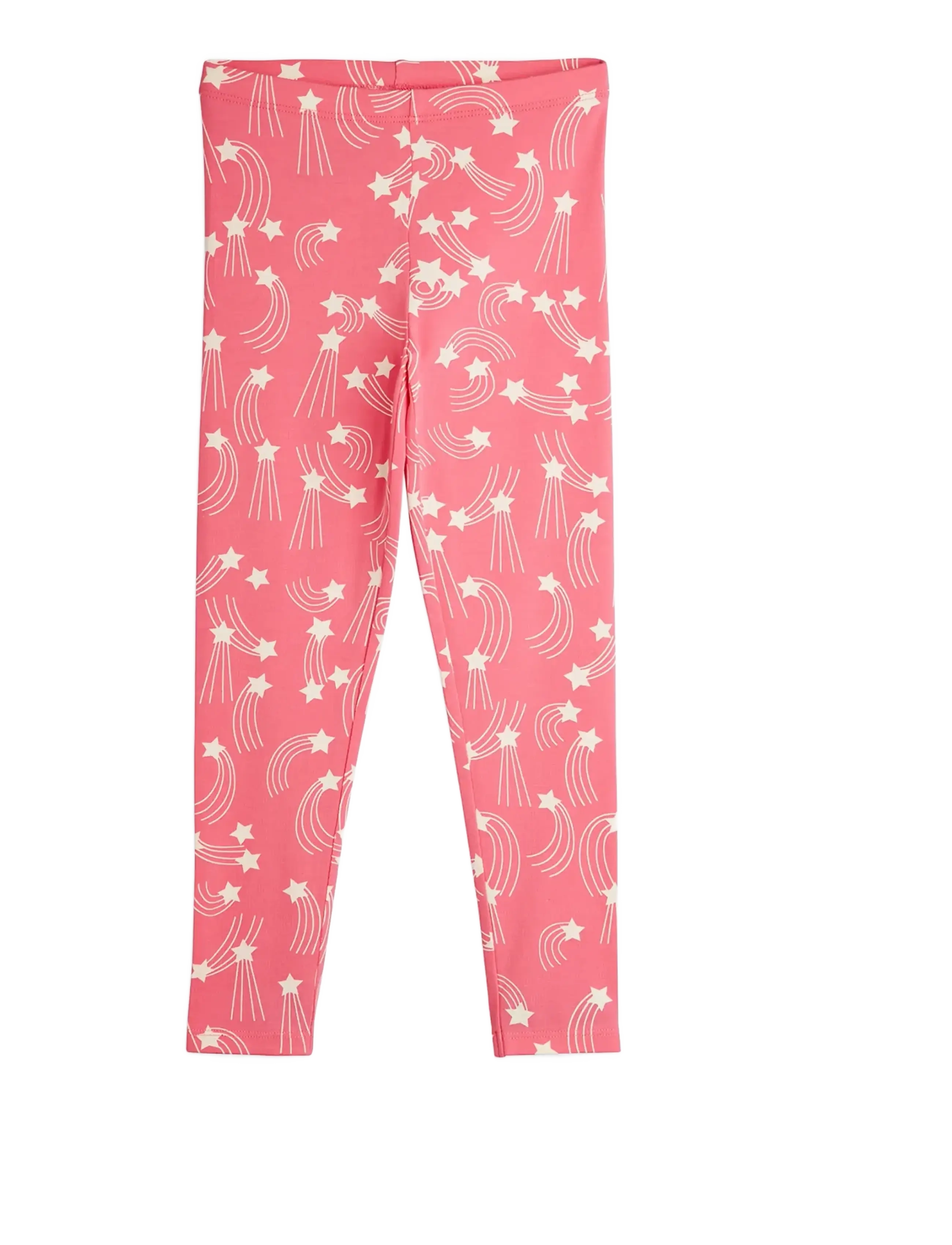 Mini Rodini Starfall aop leggings - Tøj - PINK / pink/rose
