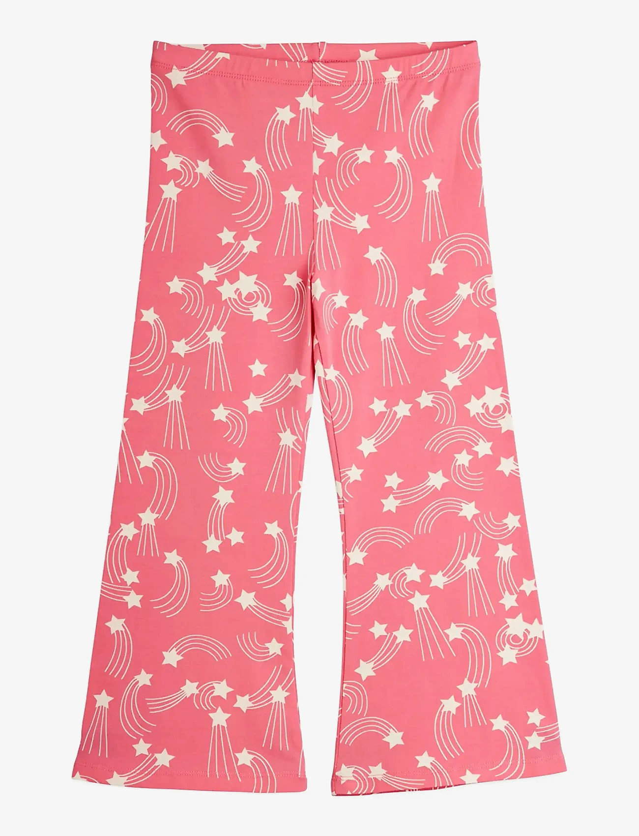 Mini Rodini - Starfall aop flared trousers - babyhosen - pink - 0