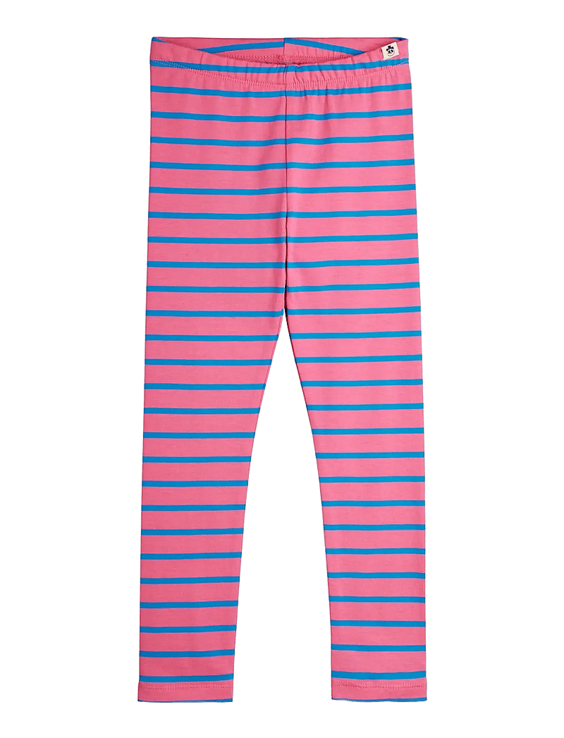 Mini Rodini - Stripe yd leggings - leggings - pink - 0