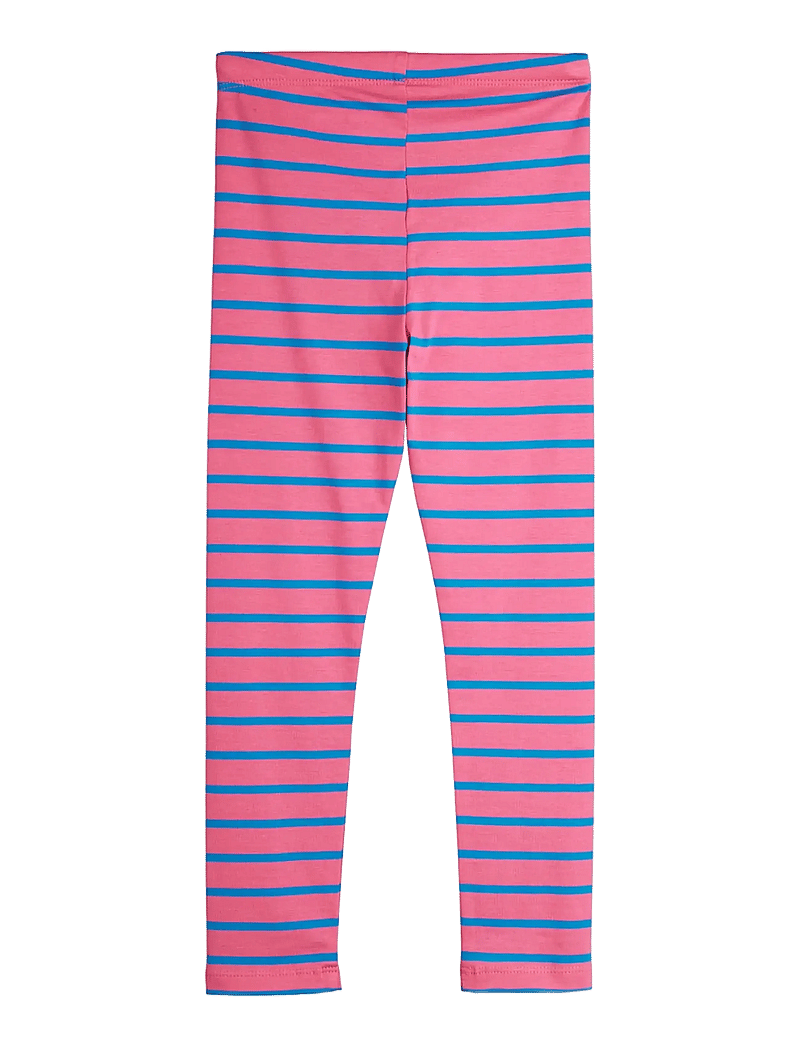 Mini Rodini - Stripe yd leggings - leggings - pink - 1