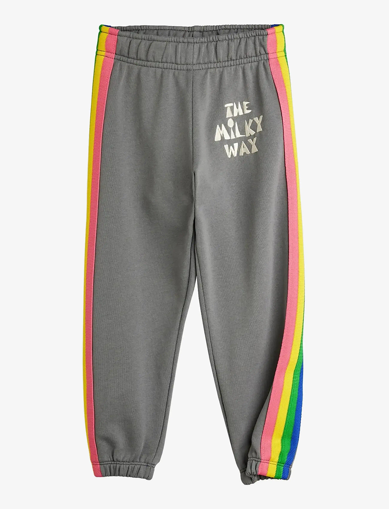 Mini Rodini - The milky way rainbow panel sweatpants - sweatpants - grey - 2