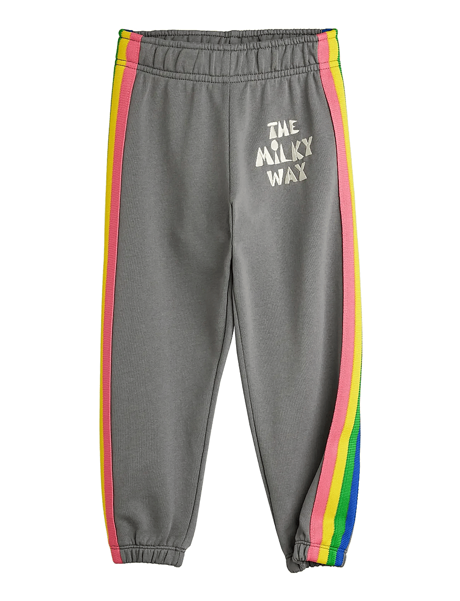Mini Rodini - The milky way rainbow panel sweatpants - spodnie dresowe - grey - 2