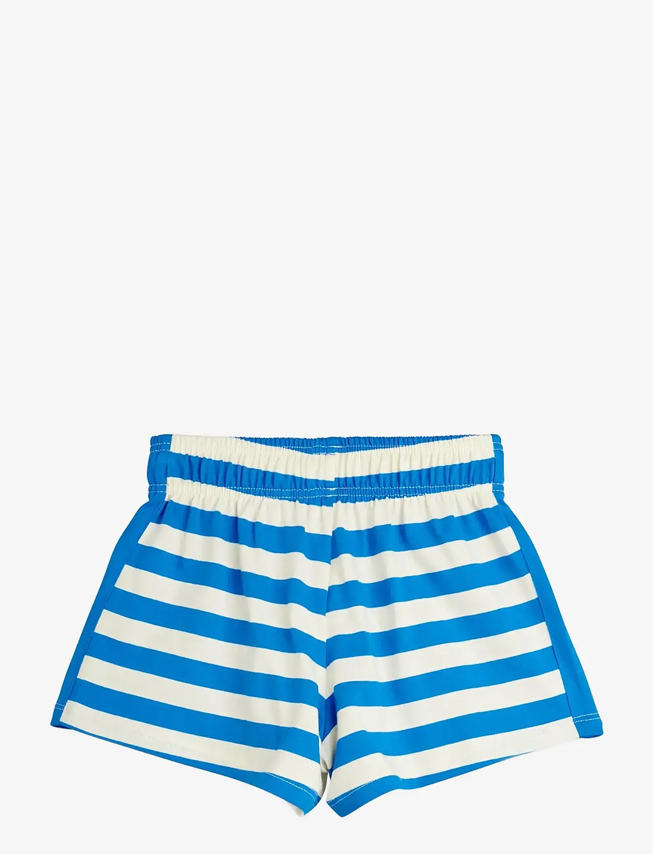 Mini Rodini - Earth yd stripe shorts - dresowe szorty - blue - 1