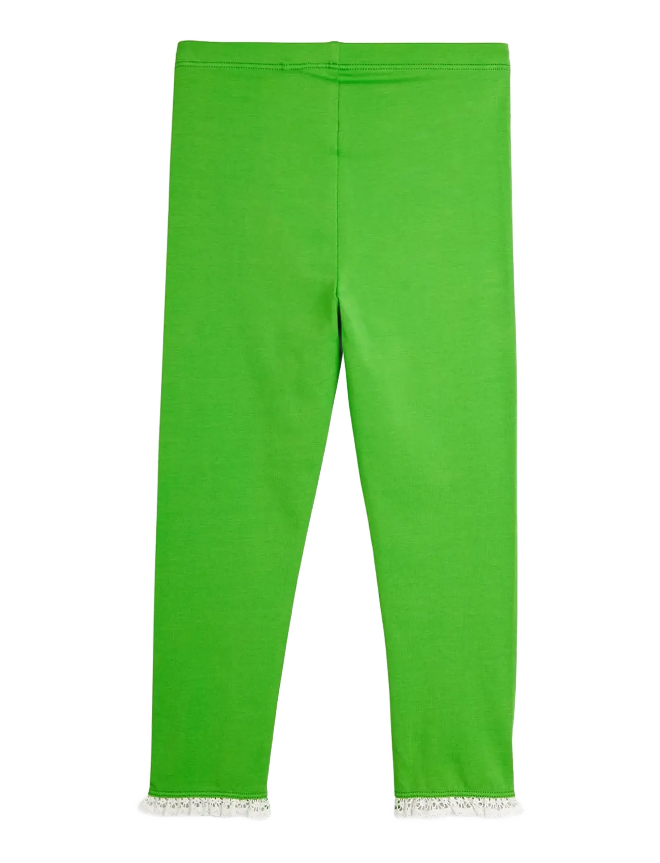 Mini Rodini - To the moon sp frill leggings - leggings - green - 1