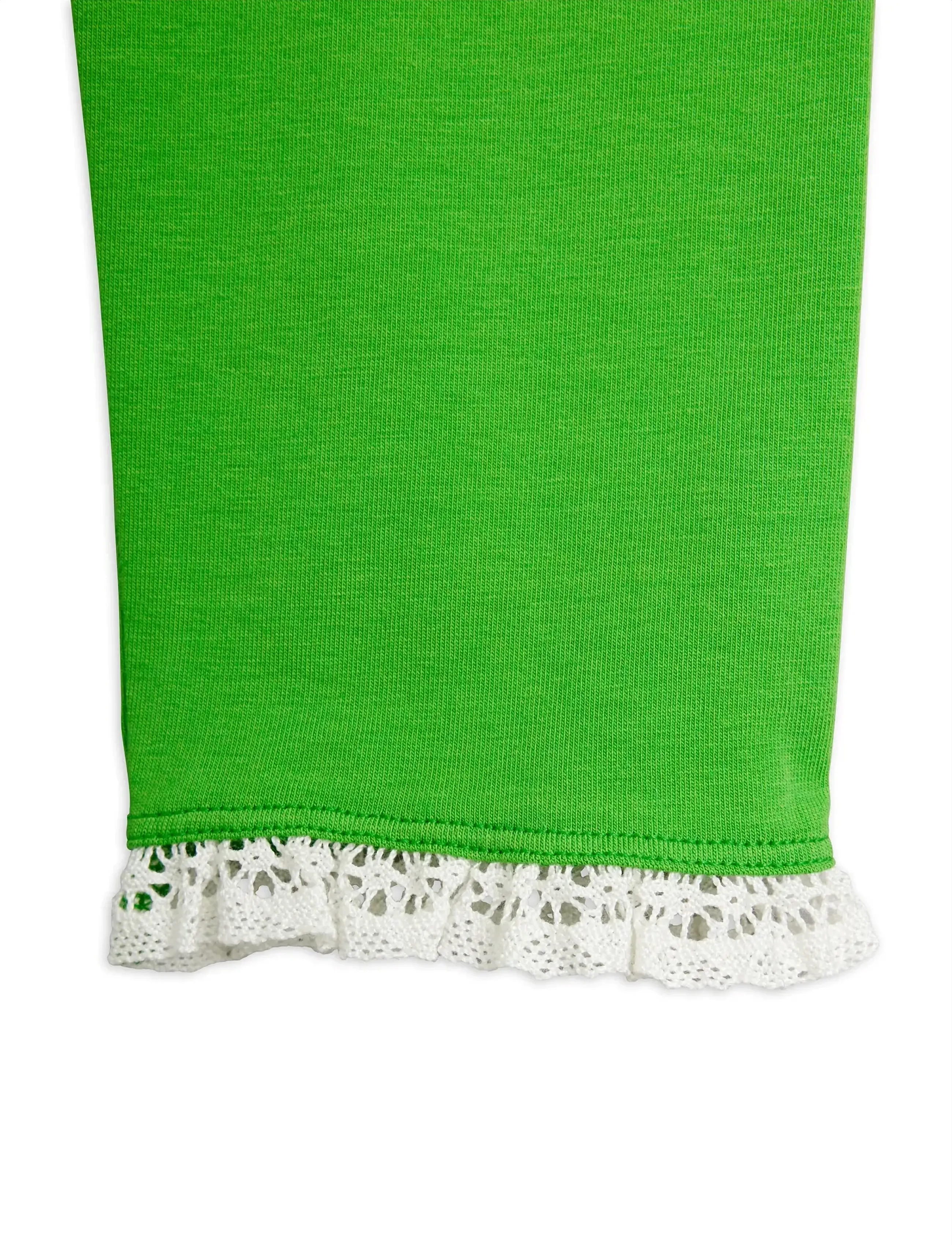 Mini Rodini - To the moon sp frill leggings - leggings - green - 2