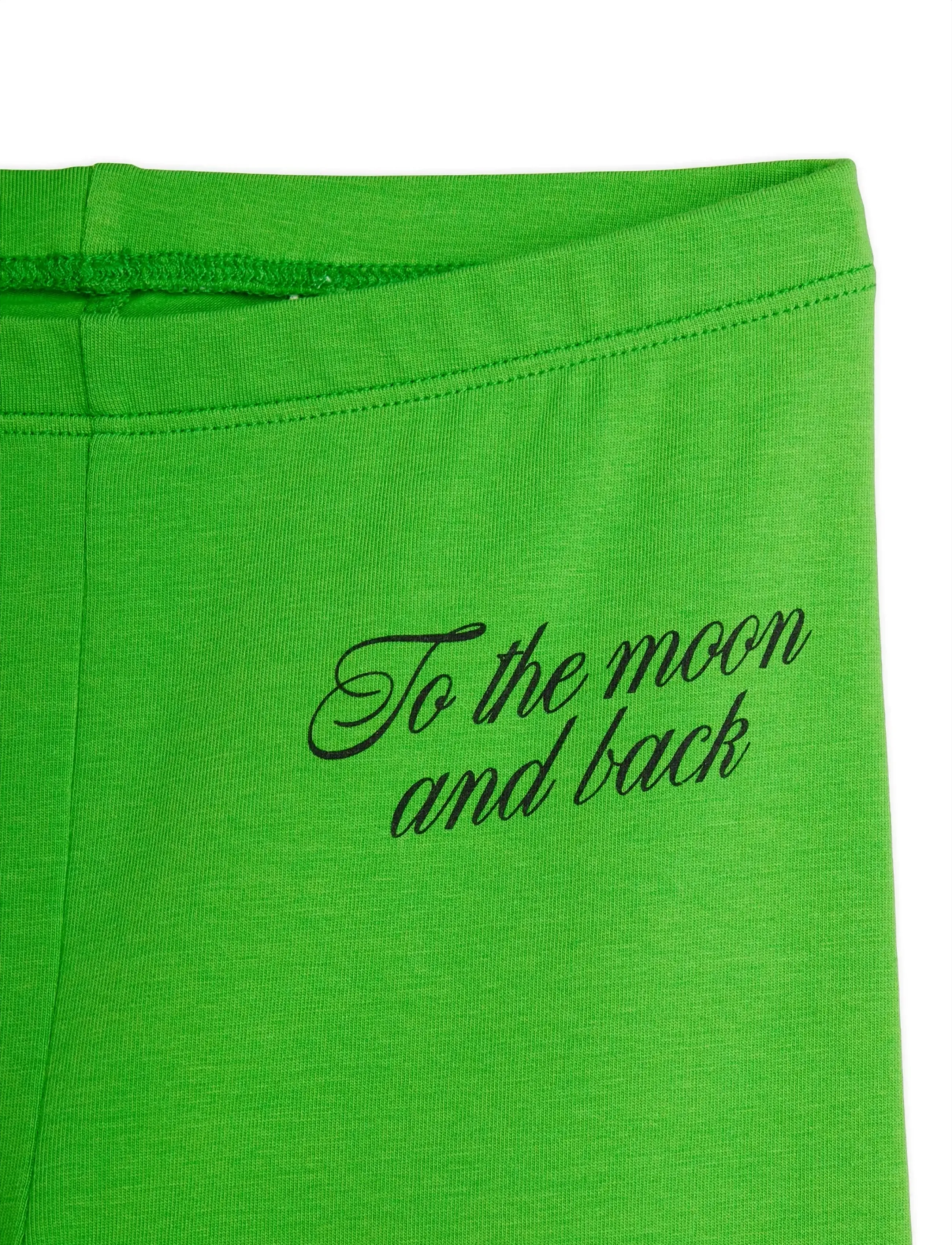 Mini Rodini - To the moon sp frill leggings - leggings - green - 3